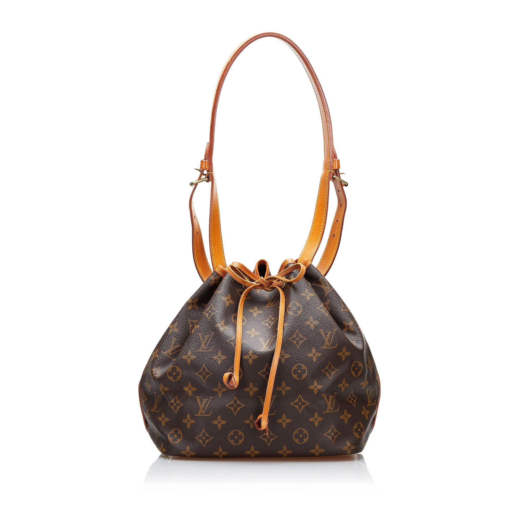 Louis Vuitton Monogram Petit Noe (SHG-jjSsDJ)