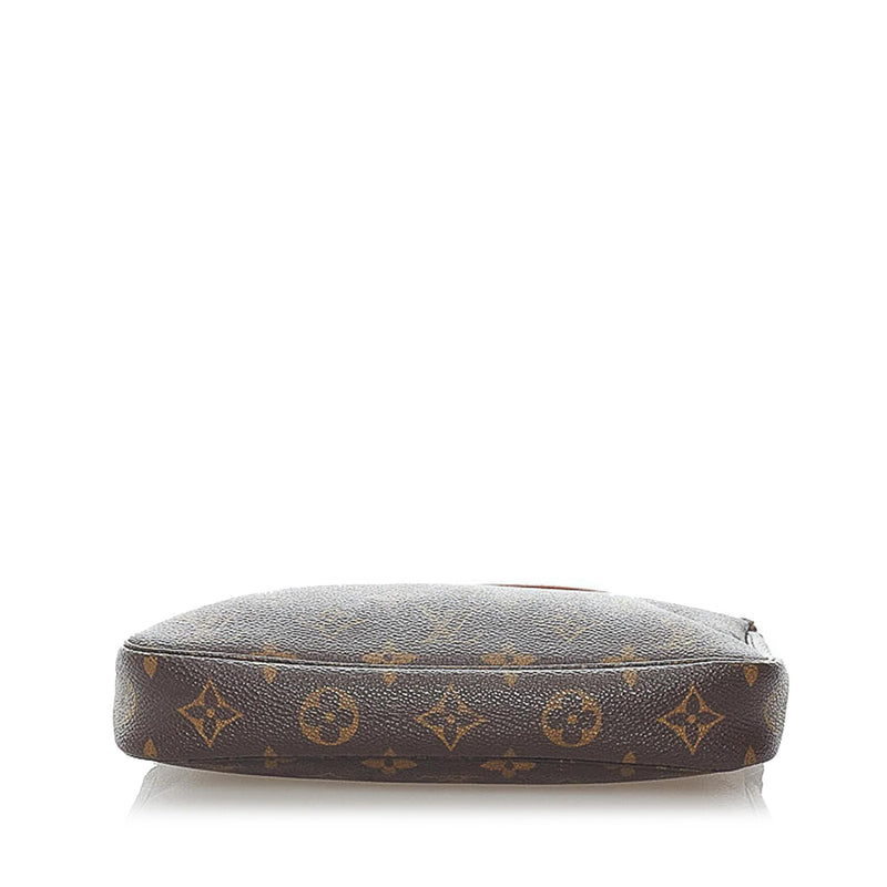 Louis Vuitton Monogram Pochette Accessoires Long Strap (SHG-31486)