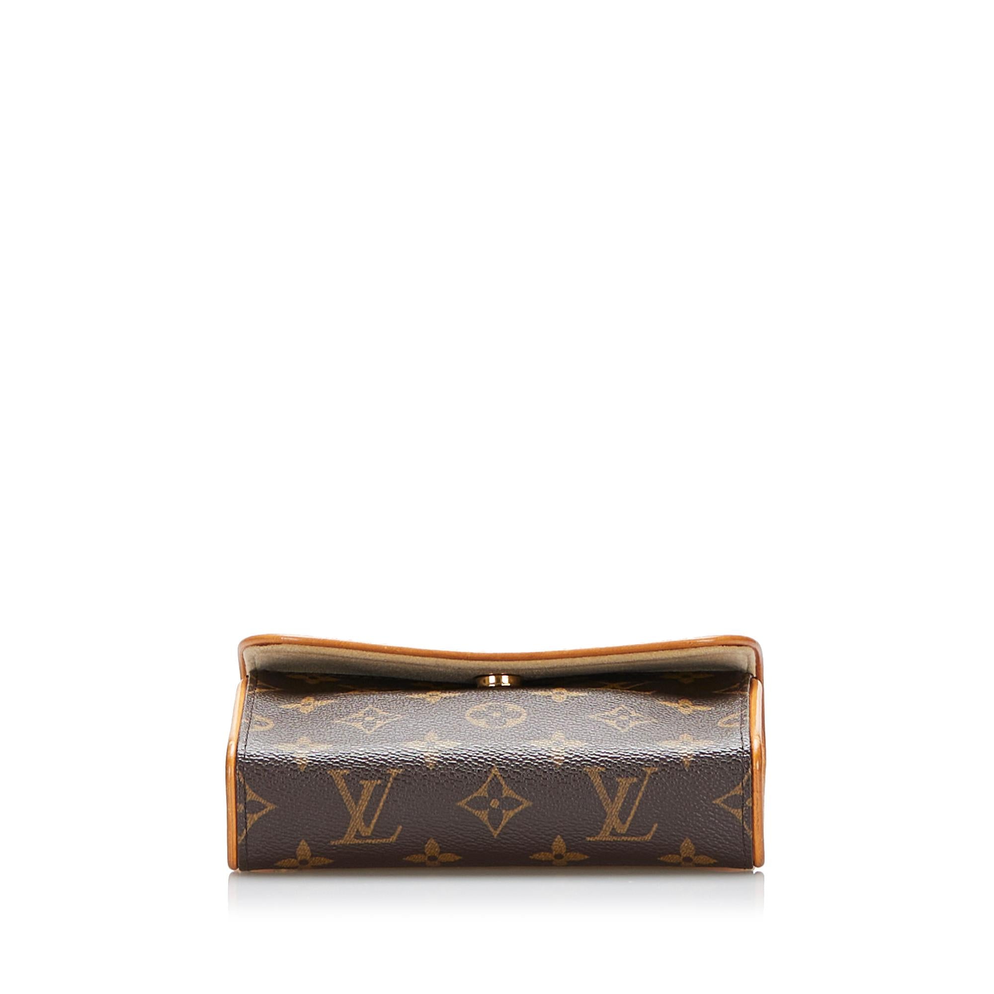 Louis Vuitton Monogram Pochette Florentine (SHG-7Mh8Sv)