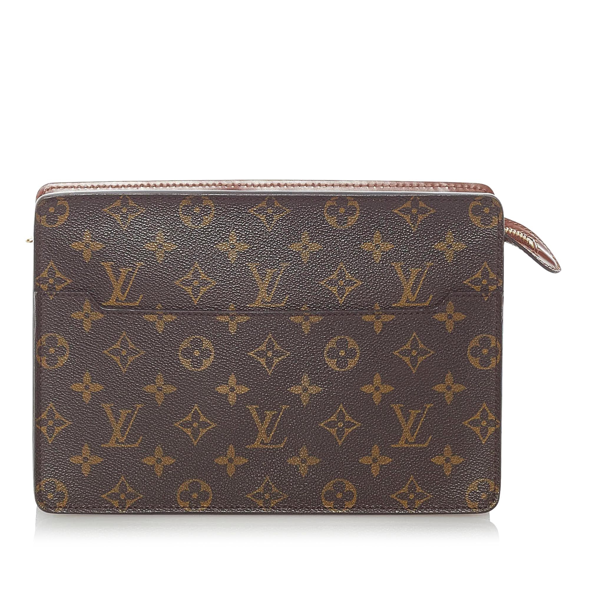 Louis Vuitton Monogram Pochette Homme (SHG-32766)