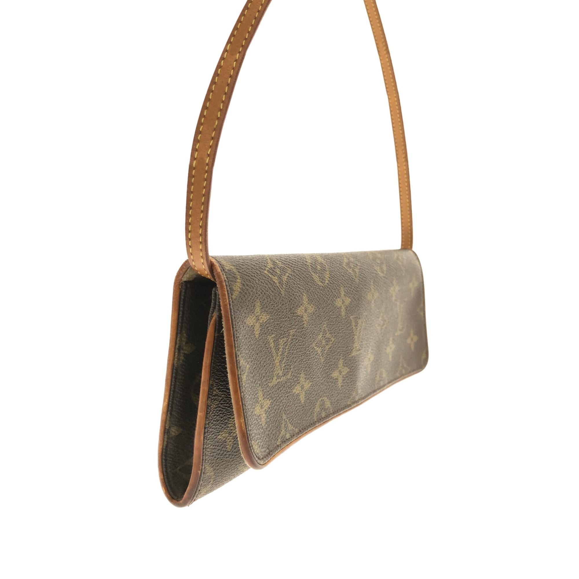 Louis Vuitton Monogram Pochette Twin GM (SHG-bOCiOI)