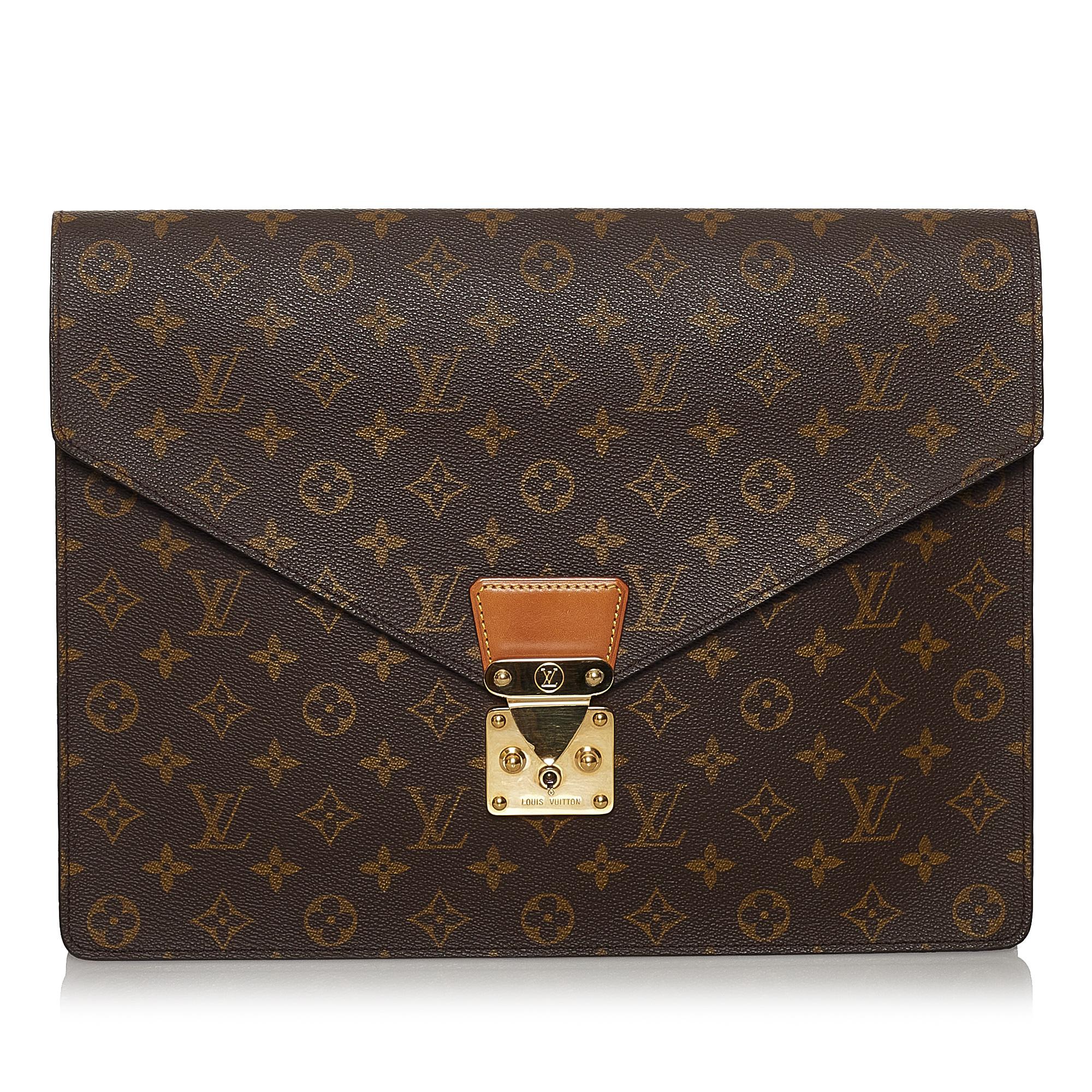 Louis Vuitton Monogram Porte Documents Senateur (SHG-30029)