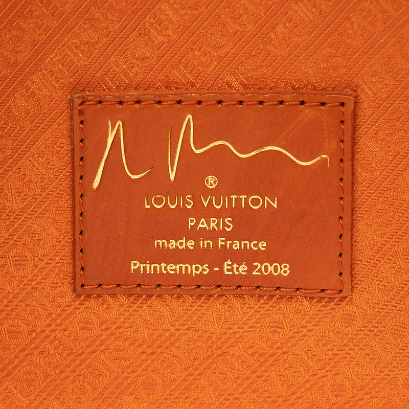 Louis Vuitton Limited Edition Monogram Pulp Weekender PM Satchel (SHF-19315)