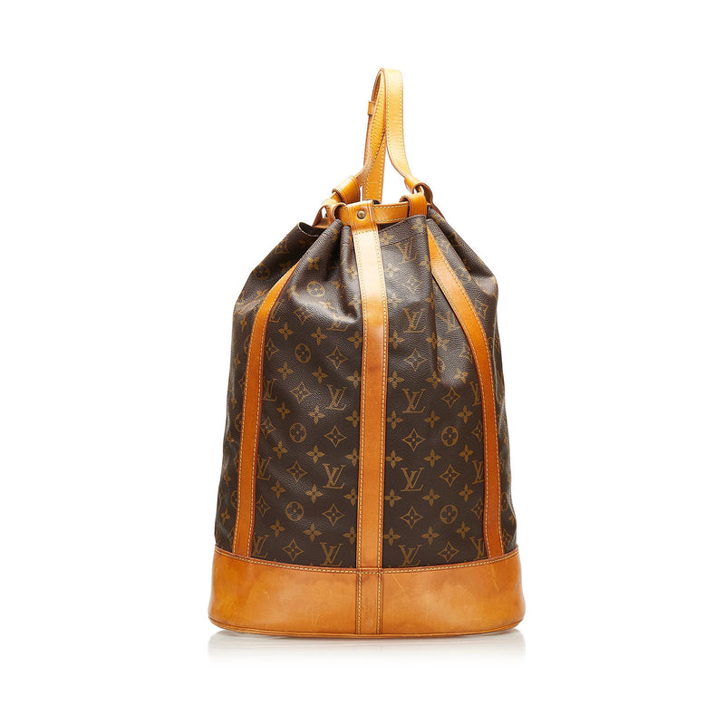 100% authenticity Guaranteed - Louis Vuitton Bucket PM Gm/Large / Brown
