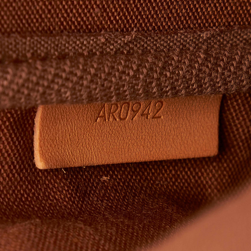 Louis Vuitton Gibeciere GM M42249 Brown Monogram Shoulder Bag 11475