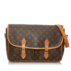 Vintage Louis Vuitton Gibeciere PM Monogram Shoulder Bag at