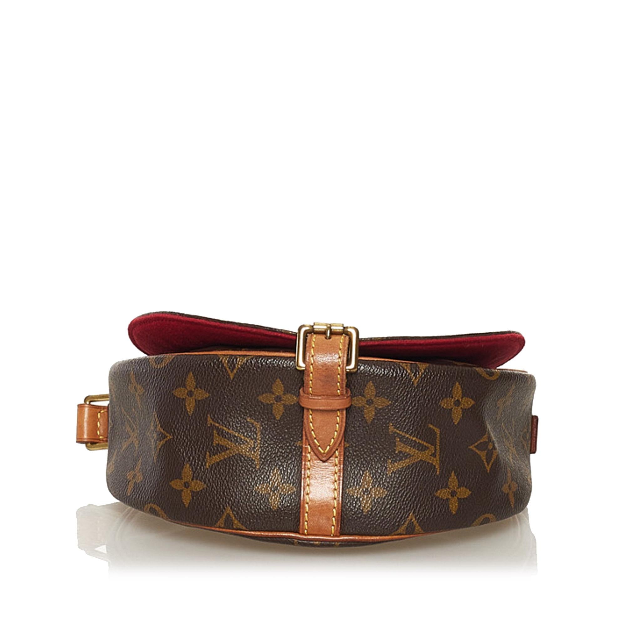 Louis Vuitton Monogram Sac Tambourine (SHG-36761)