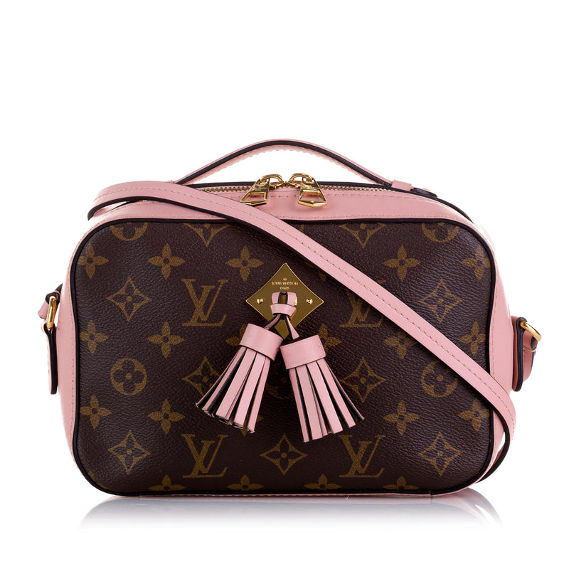 Brown Louis Vuitton Monogram Saintonge Crossbody Bag
