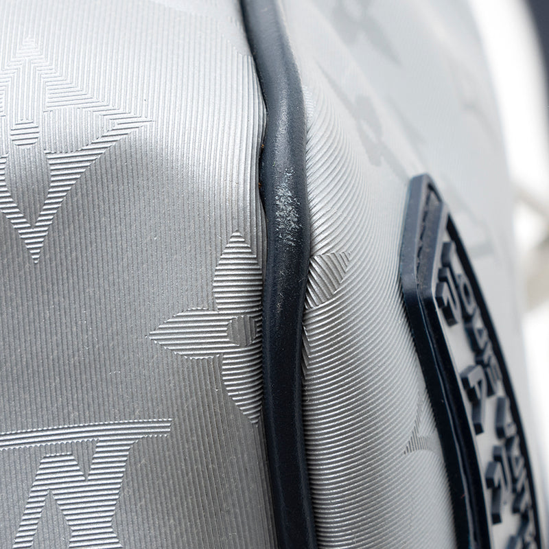 Louis Vuitton Keepall Bandouliere 50 Titanium Grey Duffle Weekend