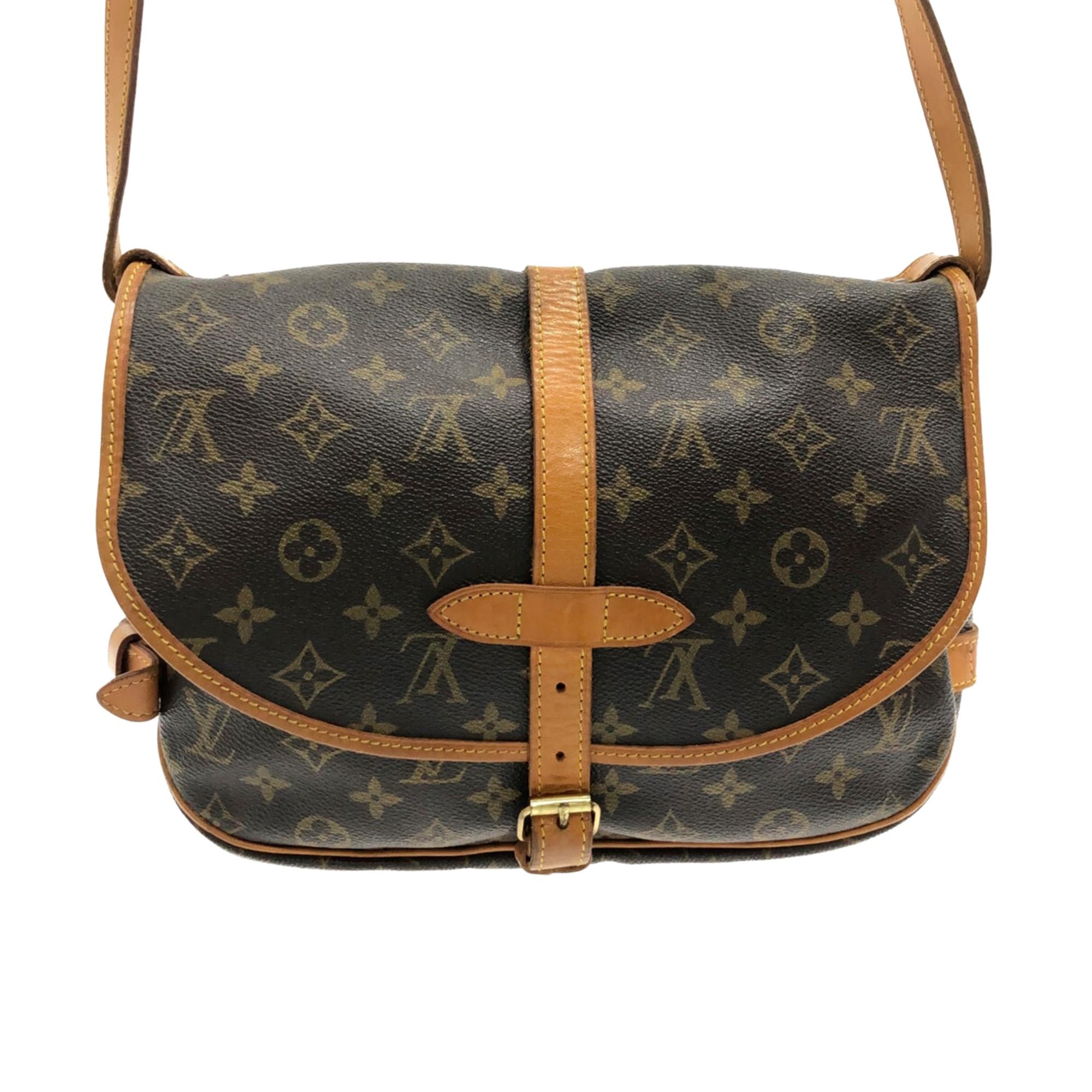 Louis Vuitton Monogram Saumur 30 (SHG-MDOti7)