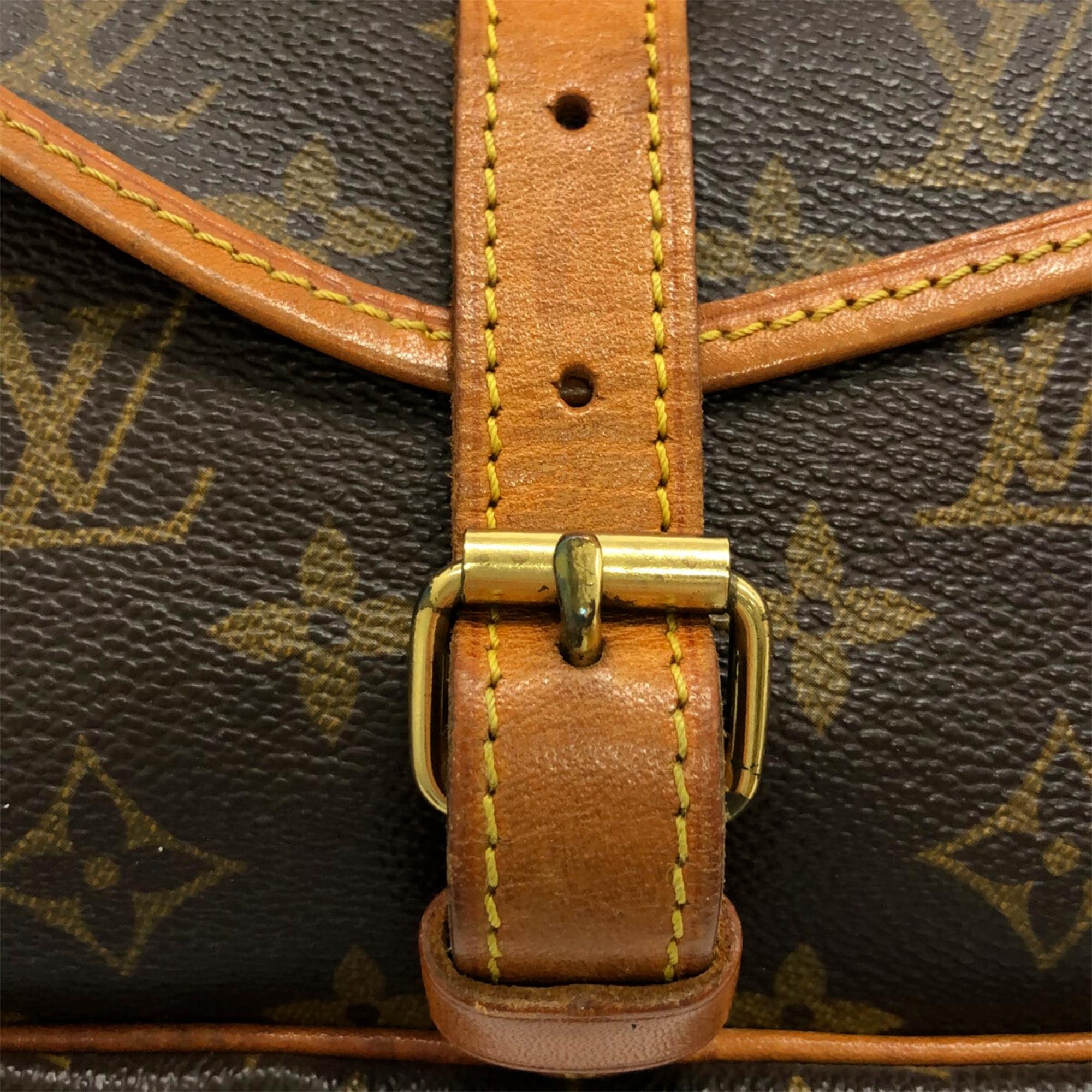 Louis Vuitton Monogram Saumur 30 (SHG-MDOti7)