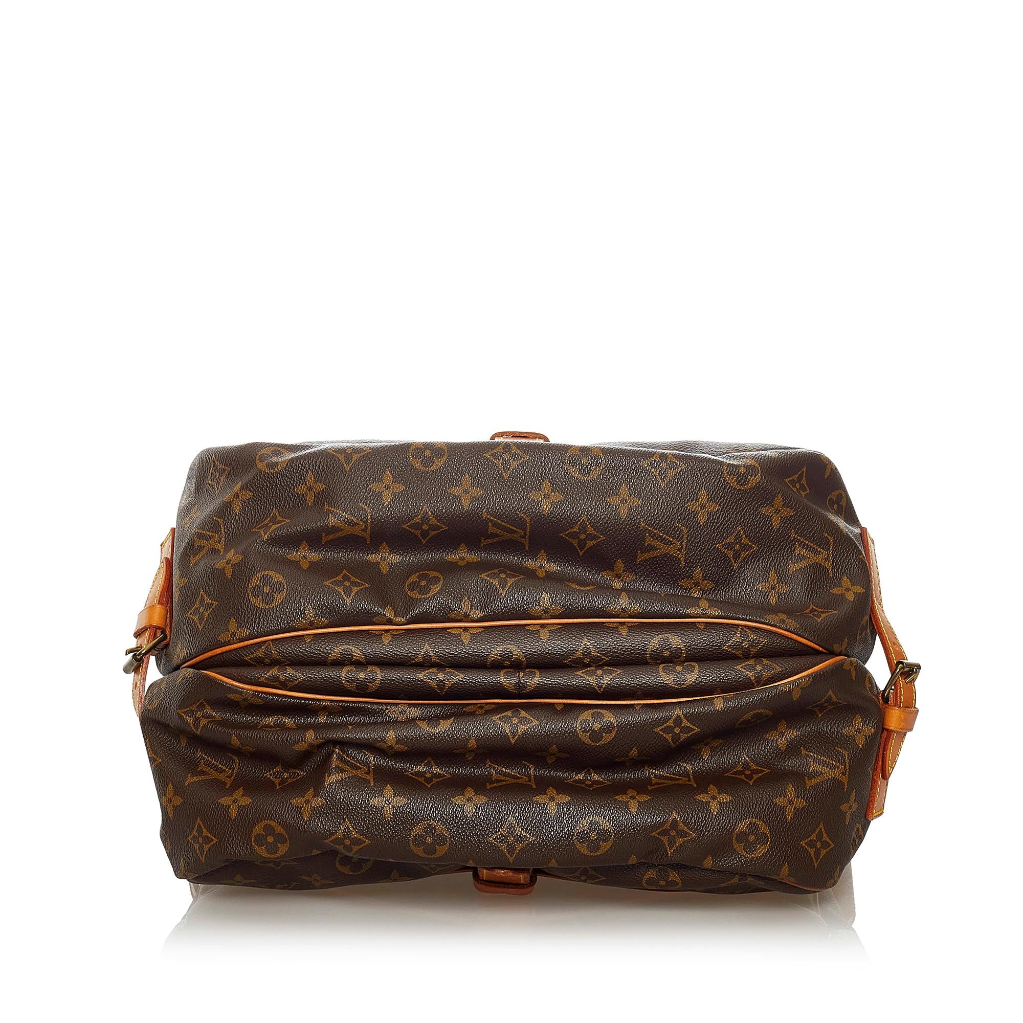 Louis Vuitton Monogram Saumur 35 (SHG-28718)
