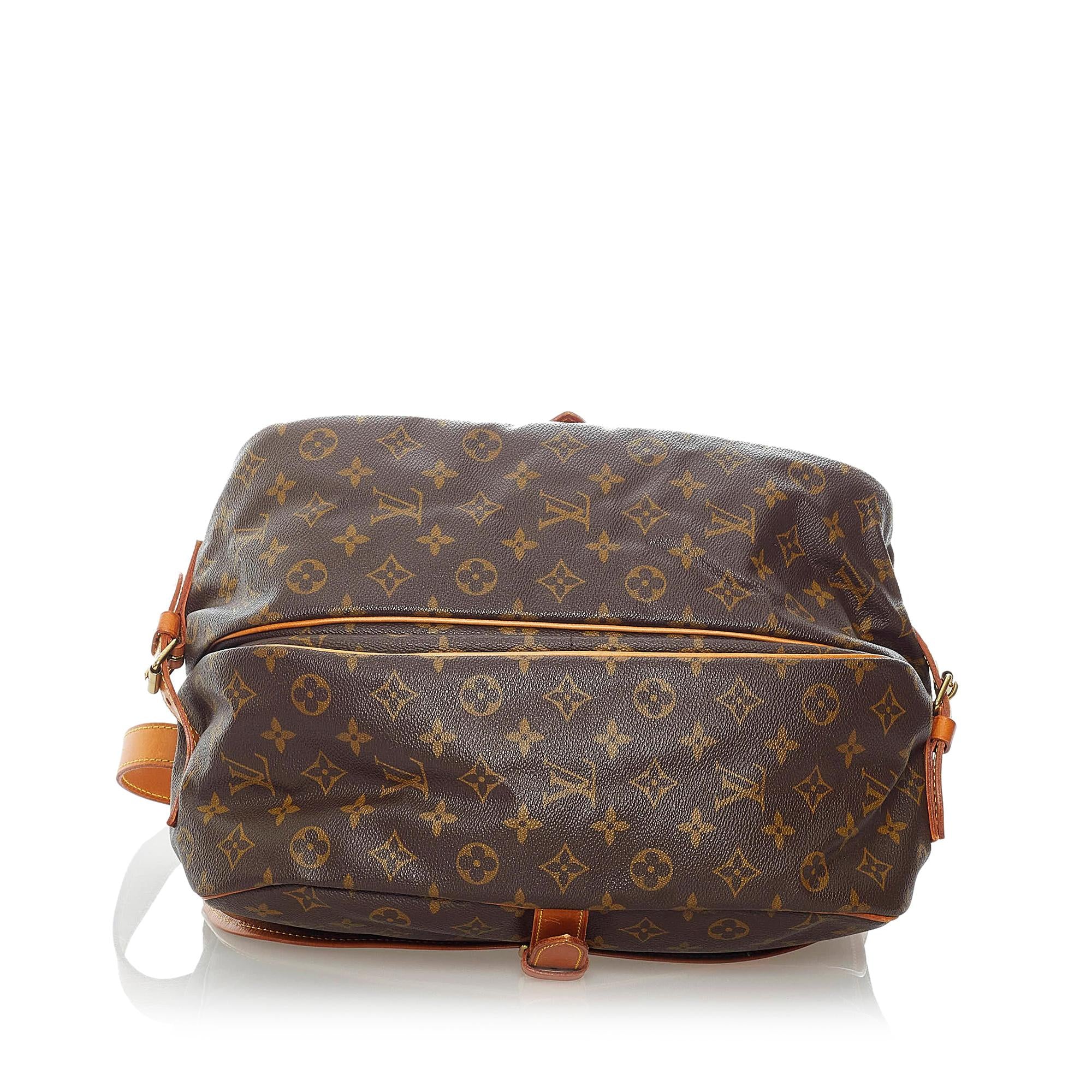 Louis Vuitton Monogram Saumur 35 (SHG-32284)