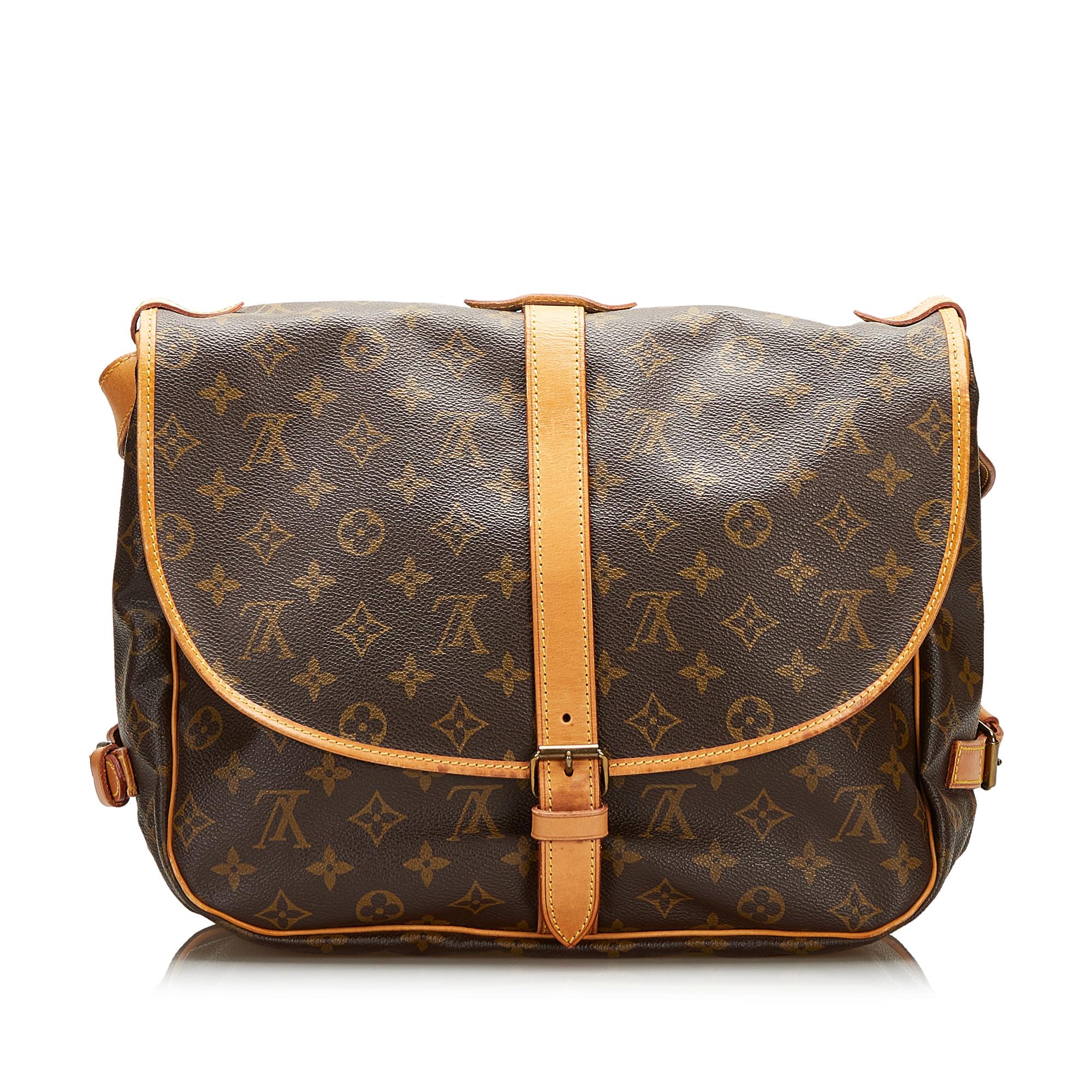 Louis Vuitton Monogram Saumur 35 (SHG-35236)
