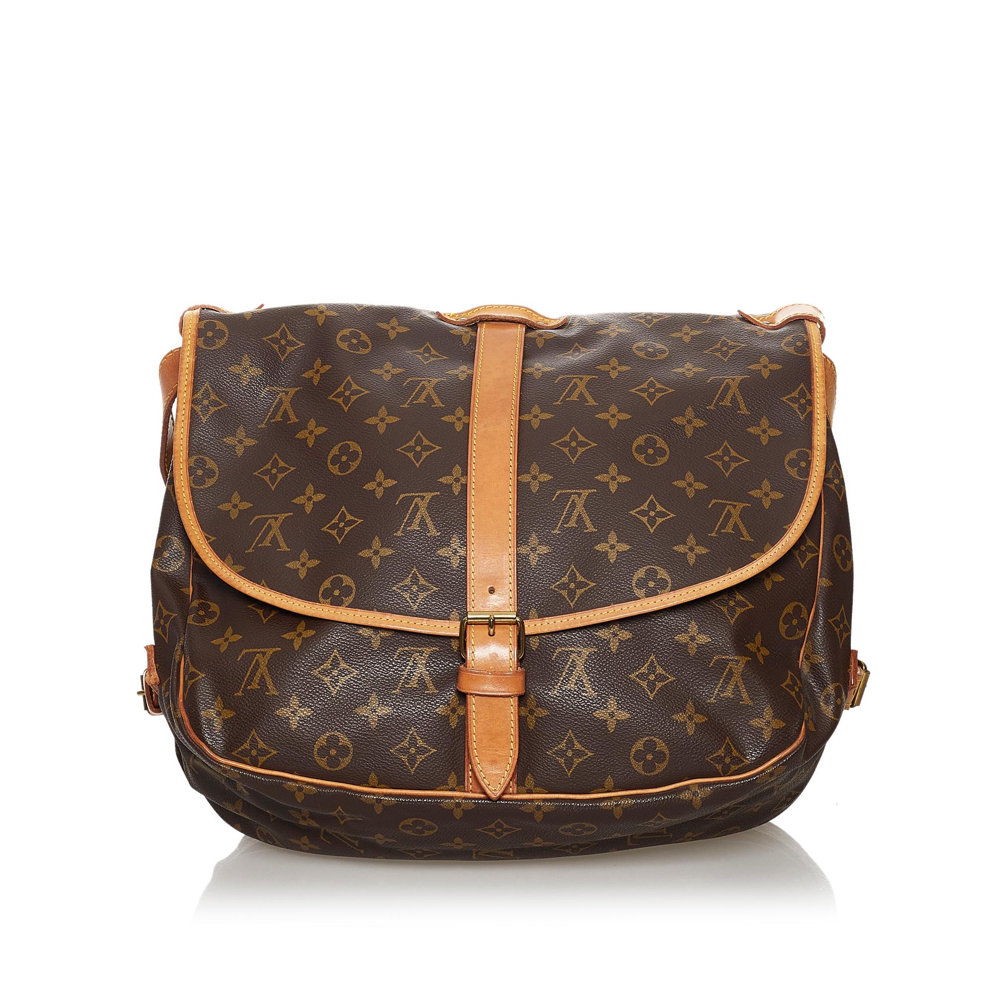 Louis Vuitton Monogram Saumur 35 (SHG-36589)