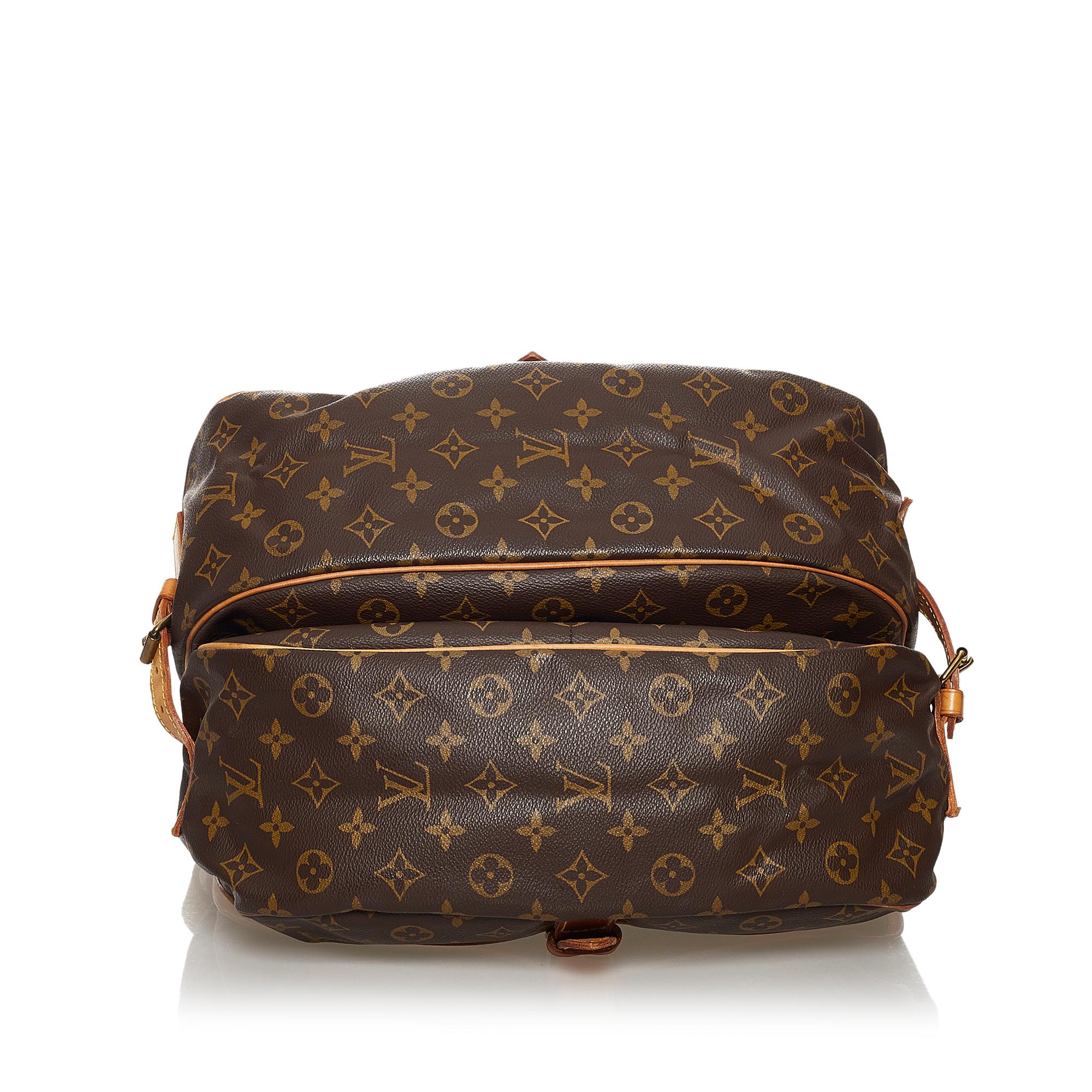 Louis Vuitton Monogram Saumur 35 (SHG-36589)