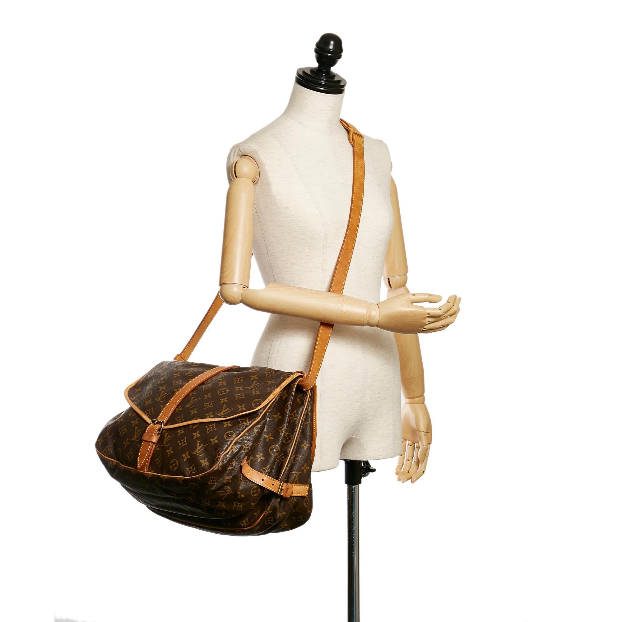 Louis Vuitton Monogram Saumur 35 (SHG-36589)