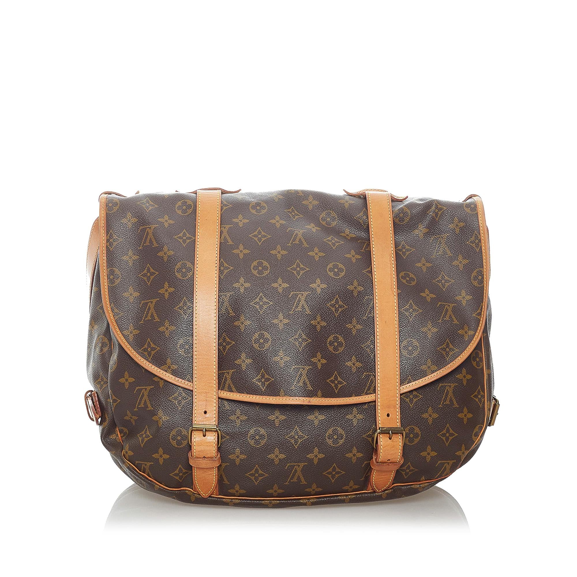 Louis Vuitton Monogram Saumur 43 (SHG-32292)