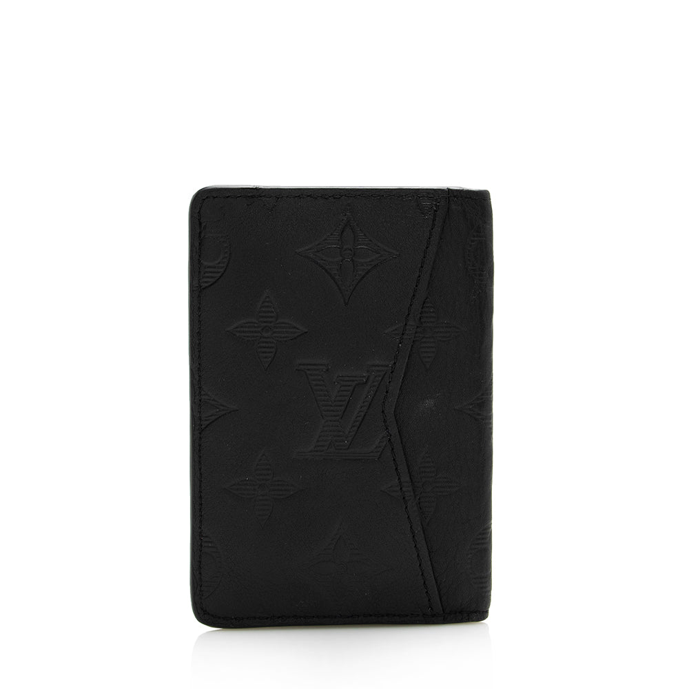 Louis Vuitton Monogram Shadow Pocket Organizer - FINAL SALE (SHF-17626)