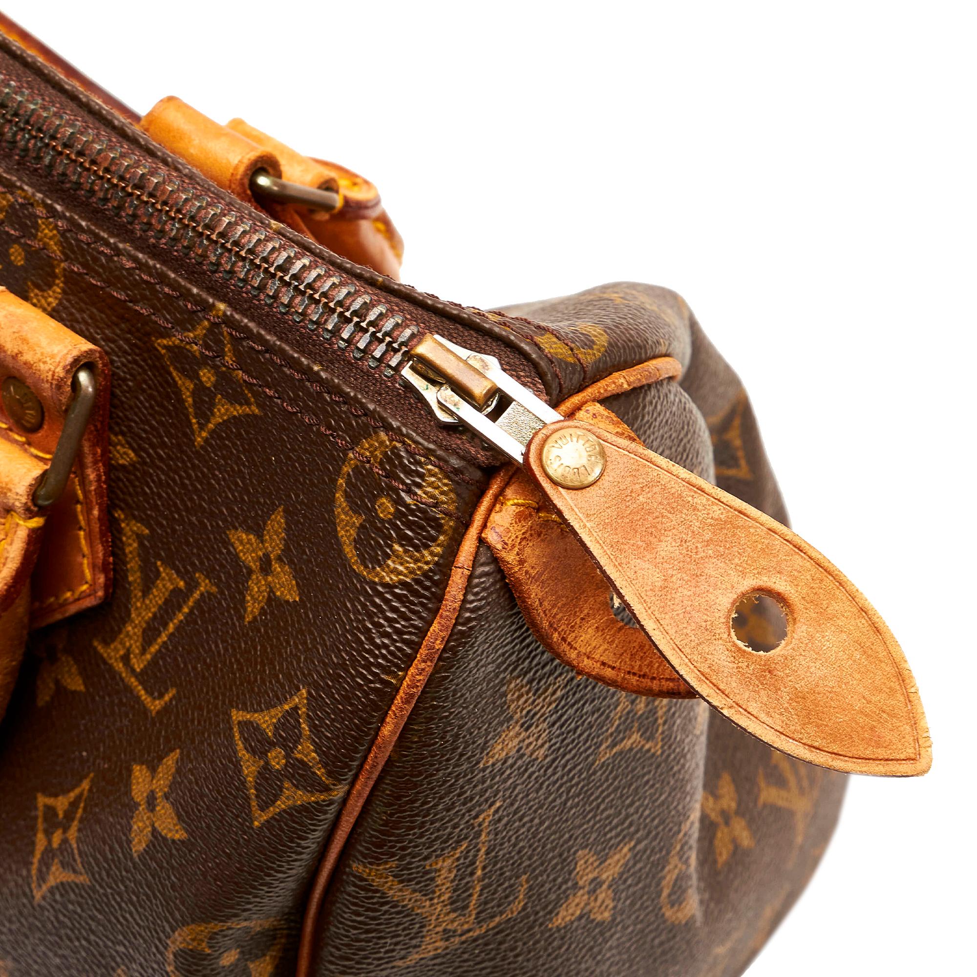 Louis Vuitton Monogram Speedy 25 (SHG-29630)