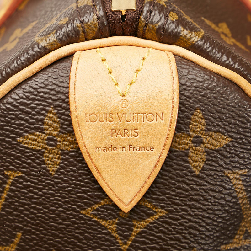 Louis Vuitton Monogram Speedy 25 (SHG-35374)