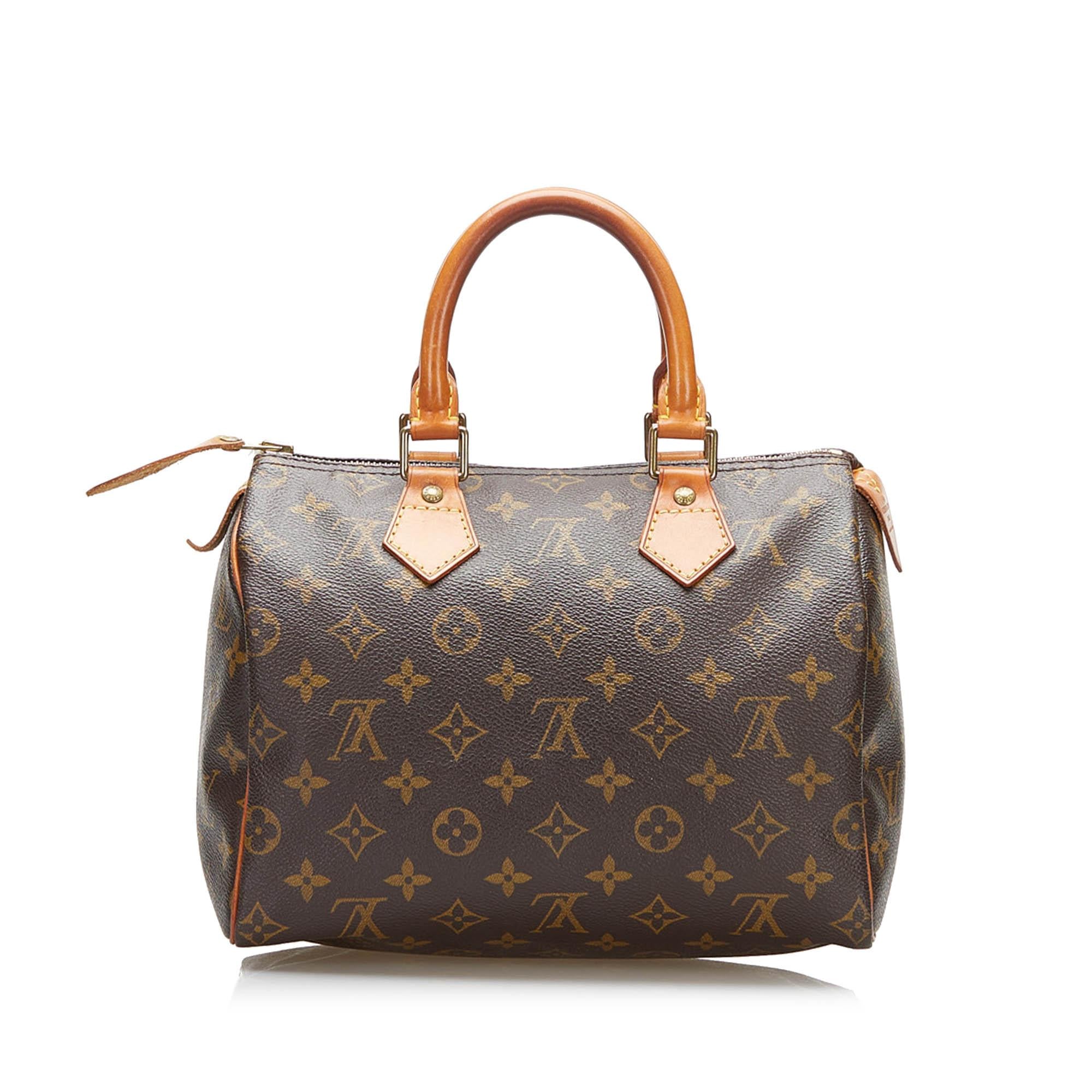 Louis Vuitton Monogram Speedy 25 (SHG-36471)