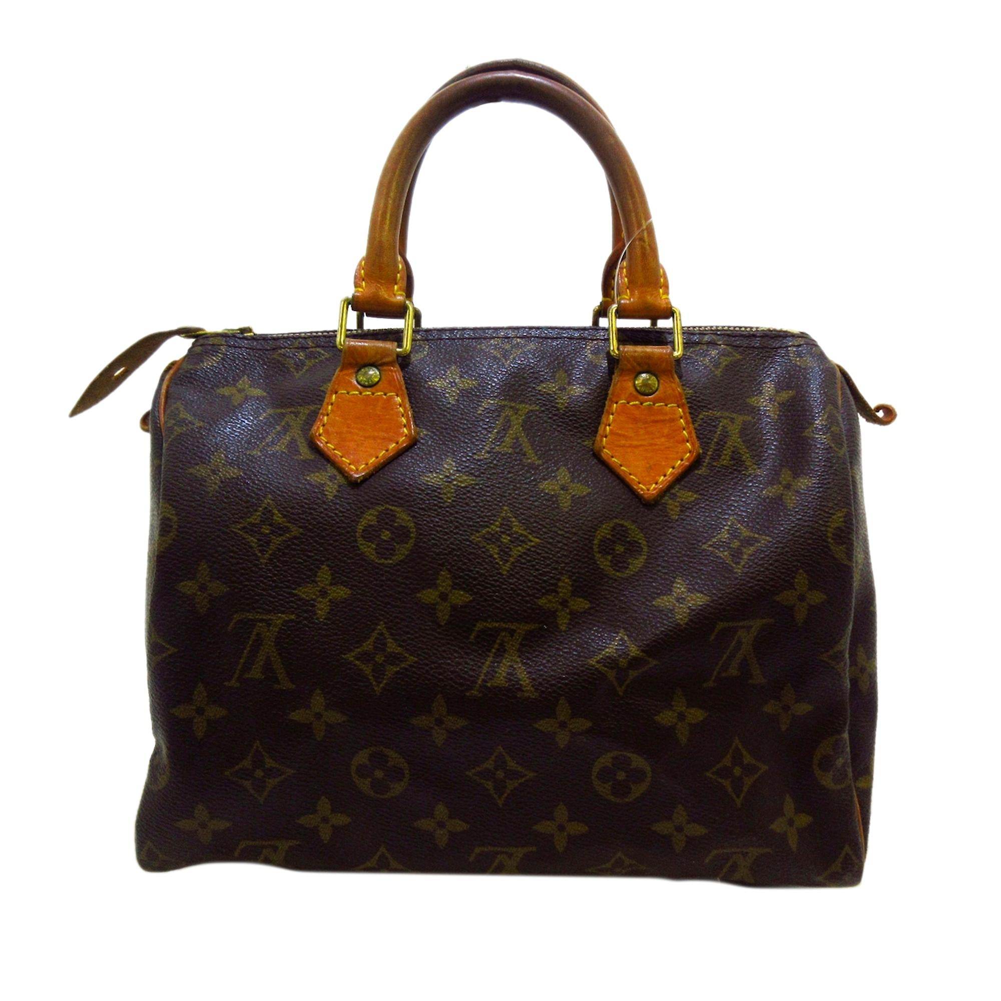 Louis Vuitton Monogram Speedy 25 (SHG-37151)