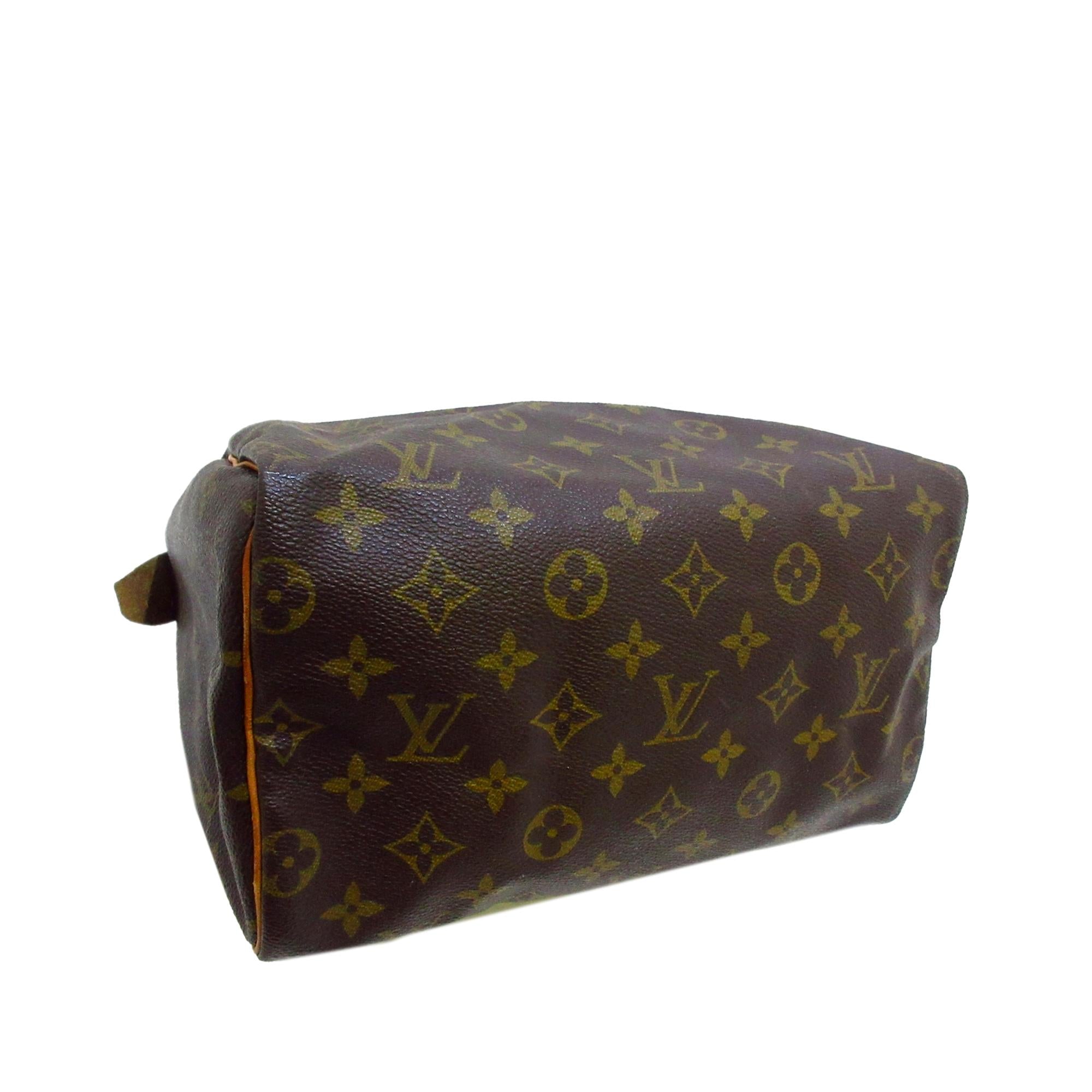Louis Vuitton Monogram Speedy 25 (SHG-37151)