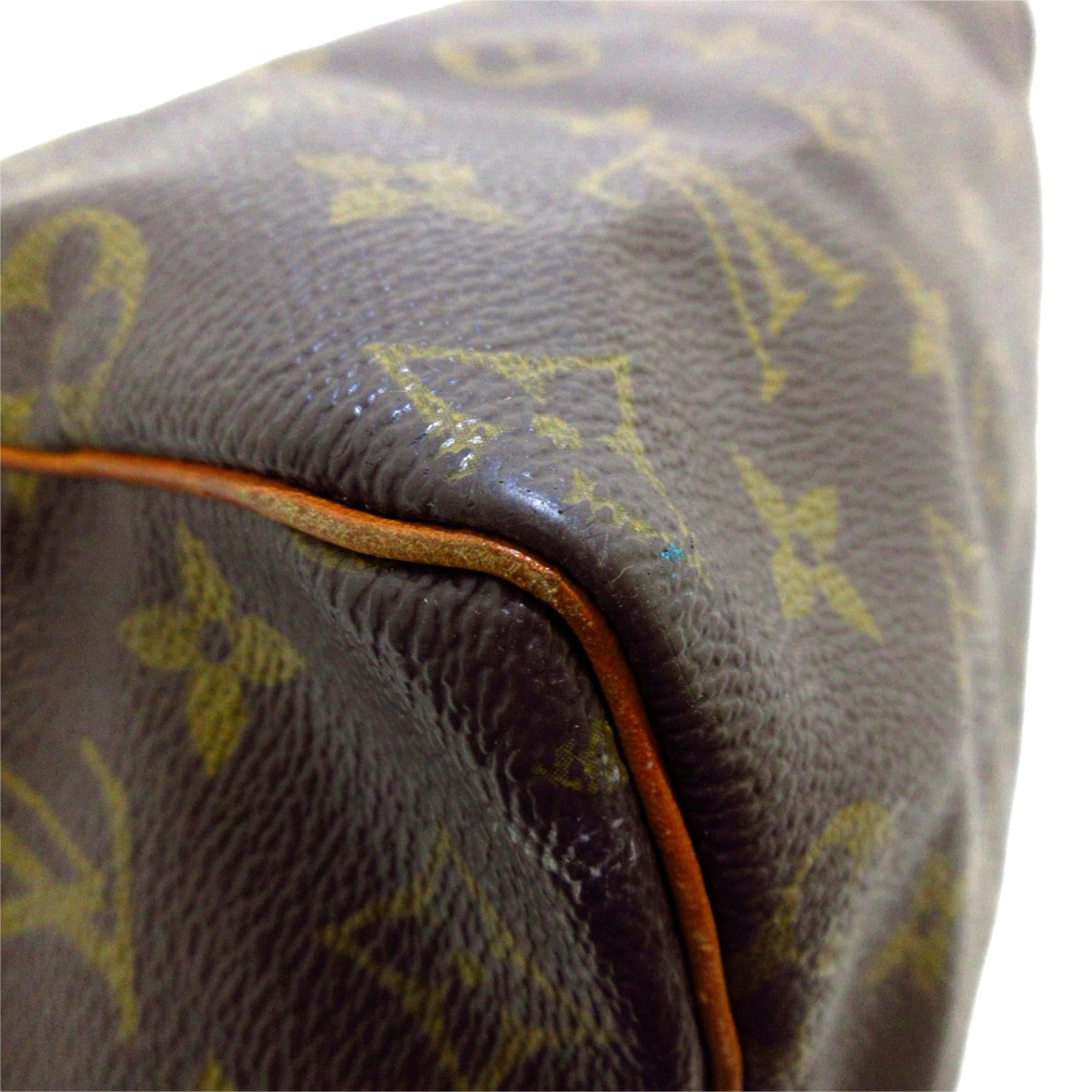 Louis Vuitton Monogram Speedy 25 (SHG-37151)