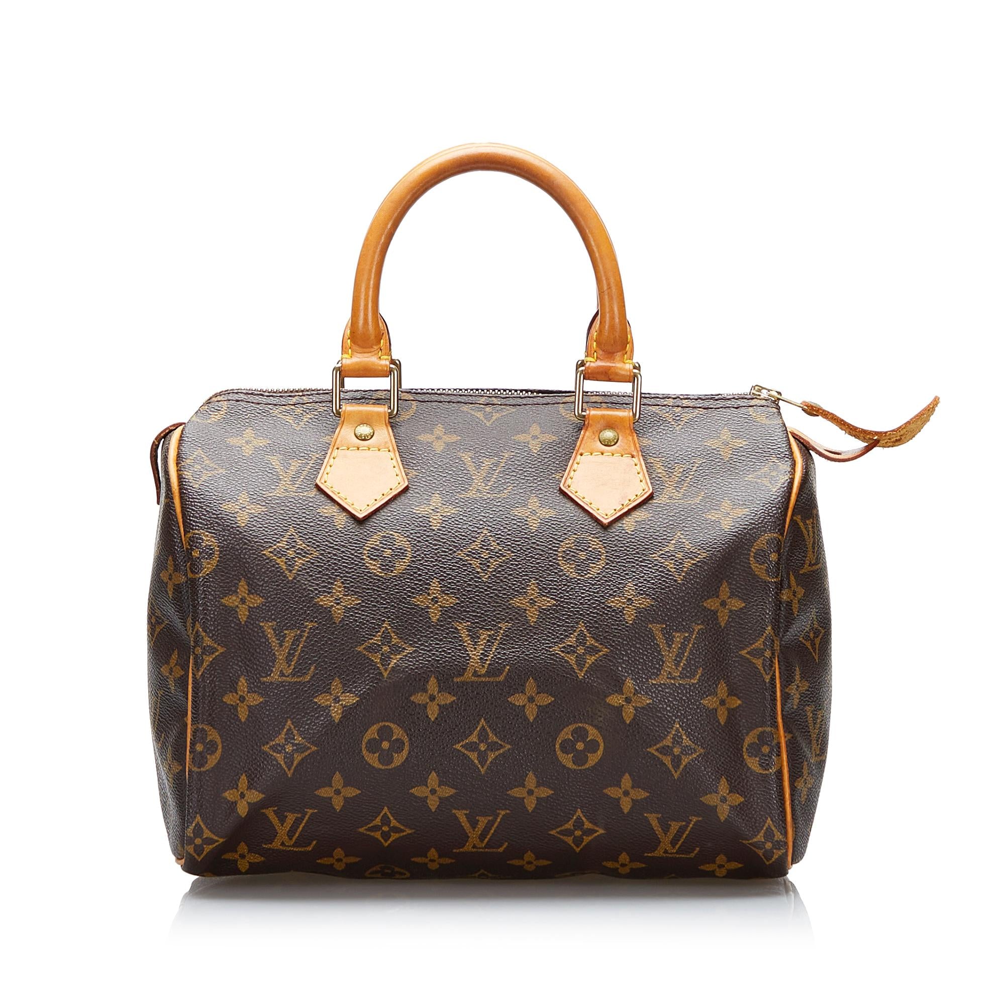 Louis Vuitton Monogram Speedy 25 (SHG-37919)