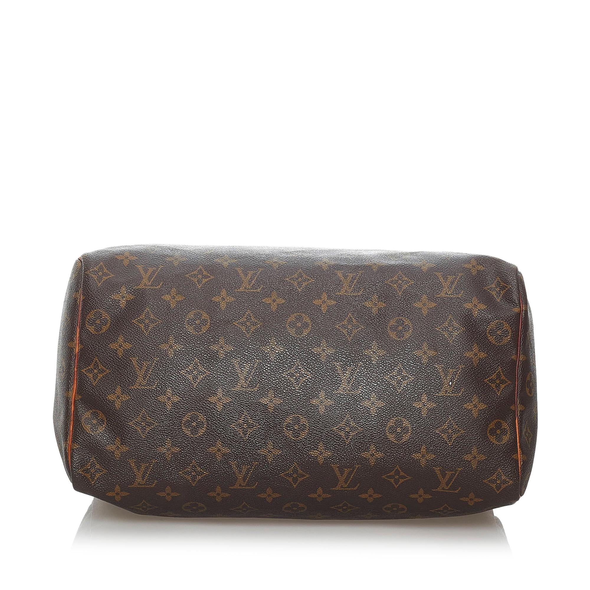 Louis Vuitton Monogram Speedy 35 (SHG-29660)