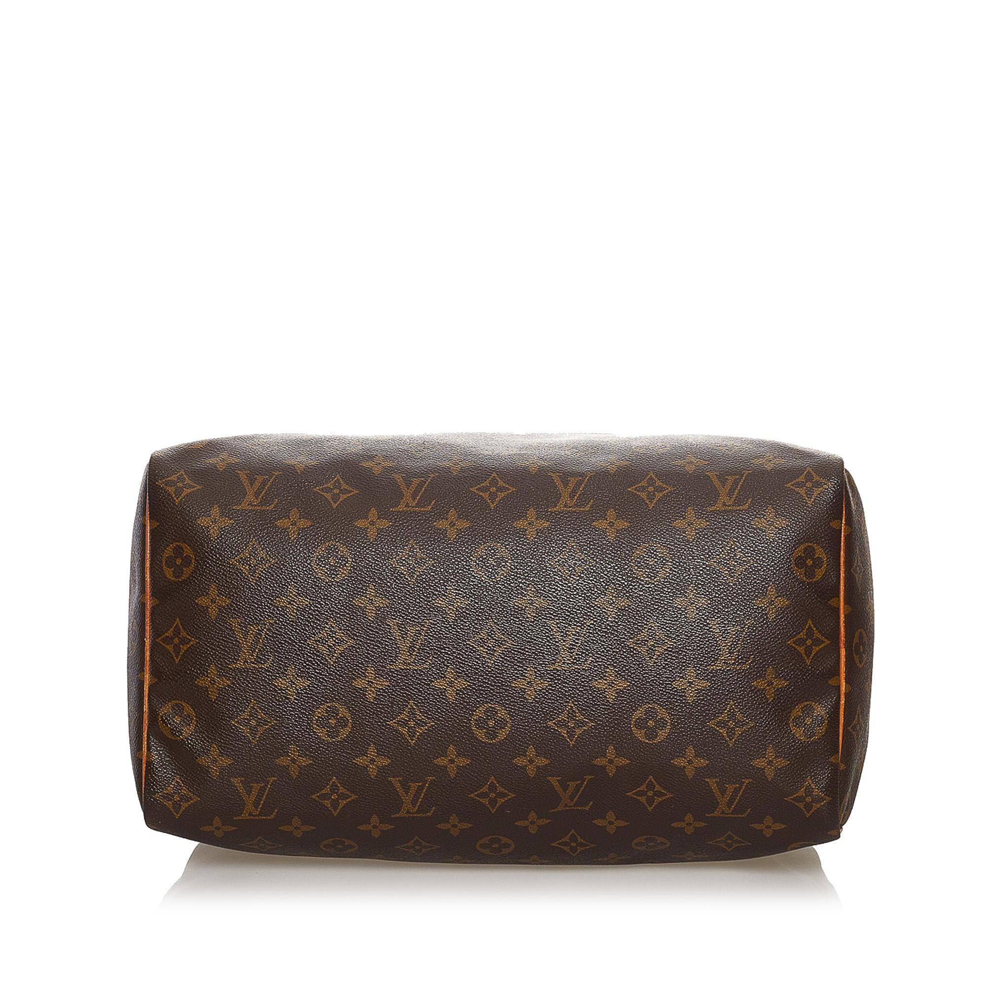 Louis Vuitton Monogram Speedy 35 (SHG-34706)