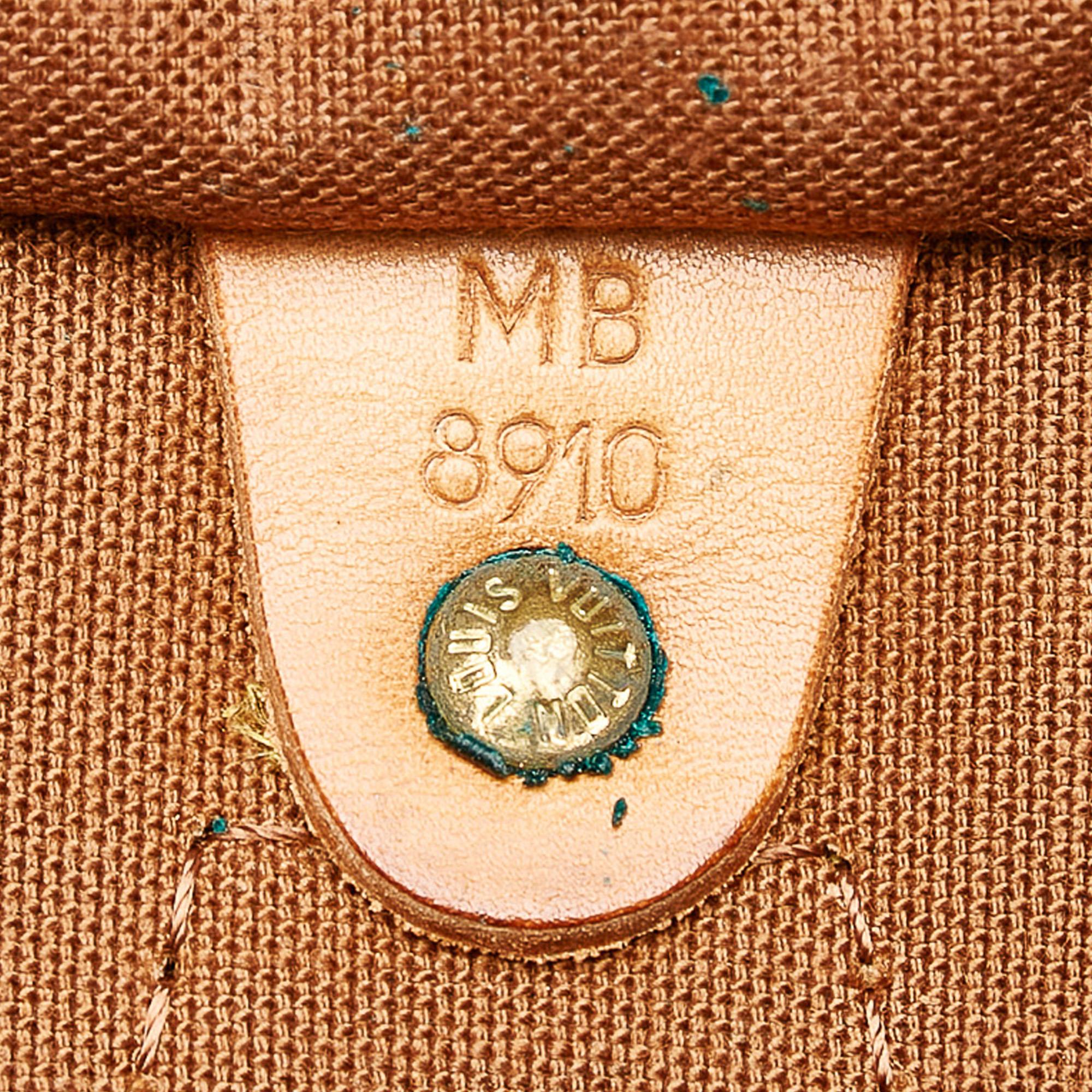 Louis Vuitton Monogram Speedy 35 (SHG-34706)