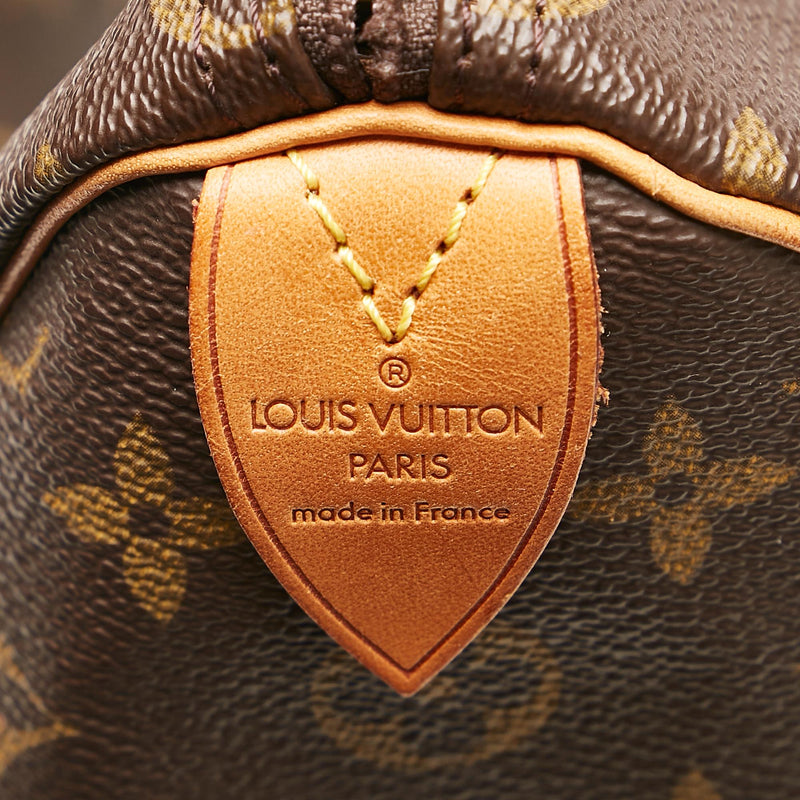 Louis Vuitton Monogram Speedy 35 (SHG-35830)