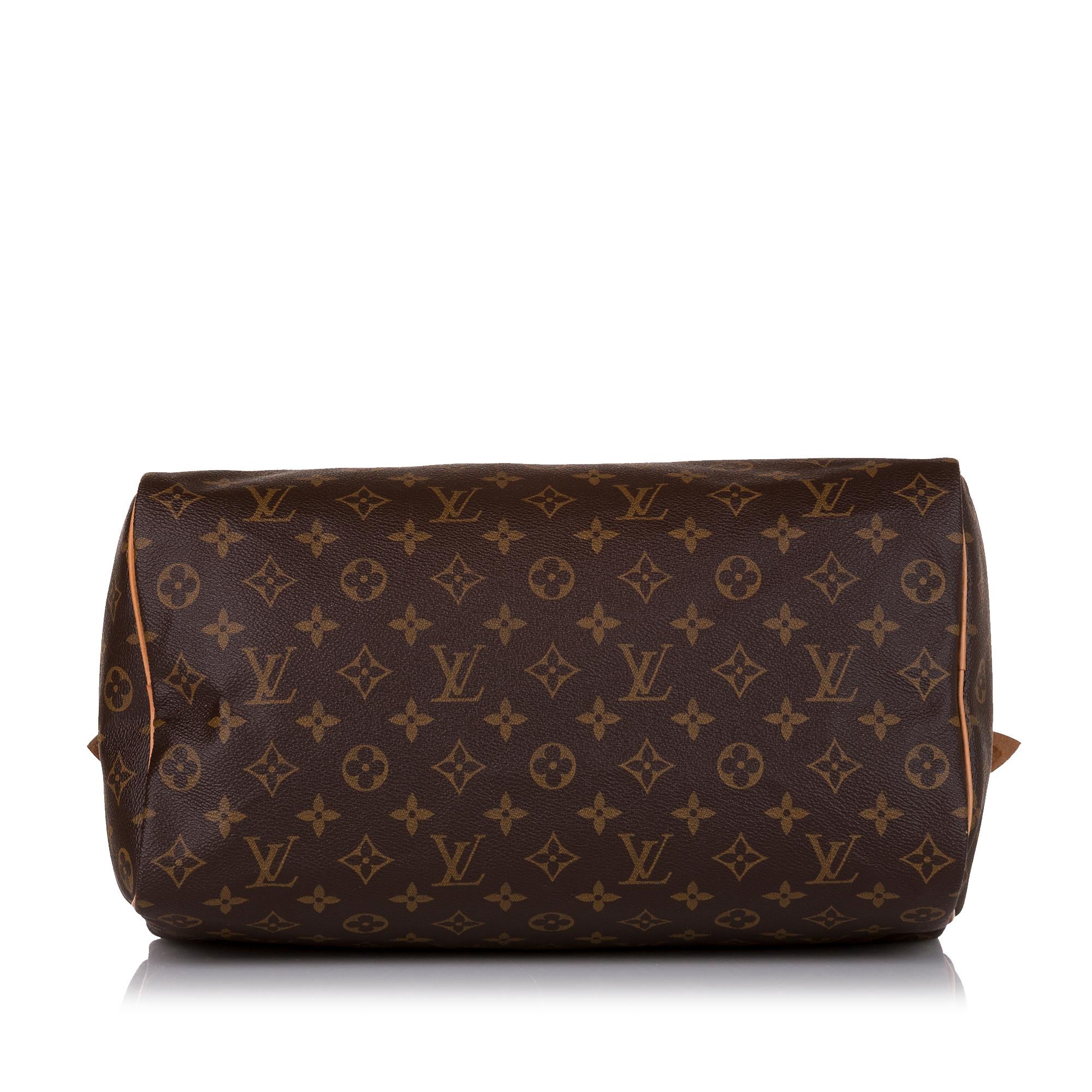 Louis Vuitton Monogram Speedy 35 (SHG-36547)