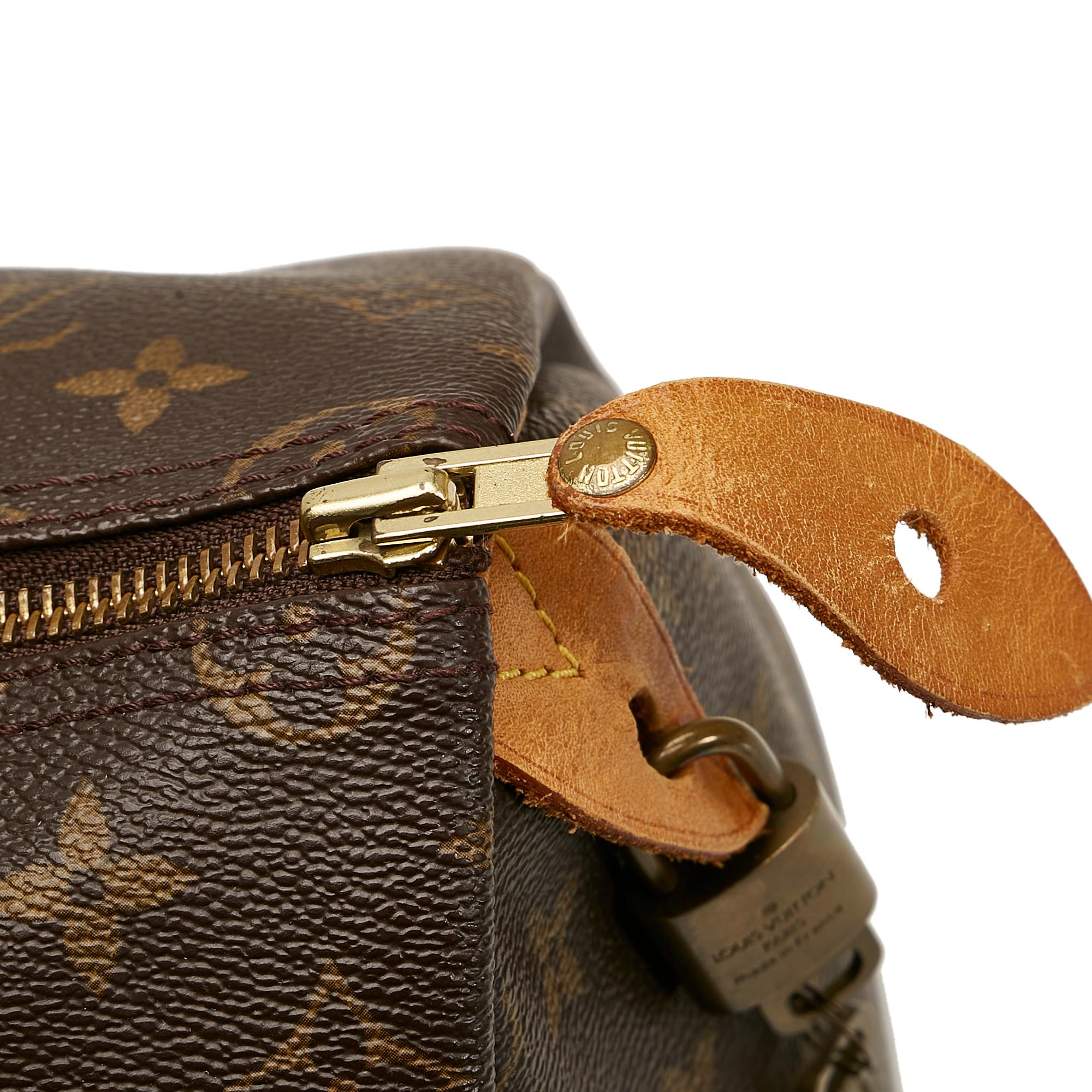 Louis Vuitton Monogram Speedy 35 (SHG-mcNS9U)