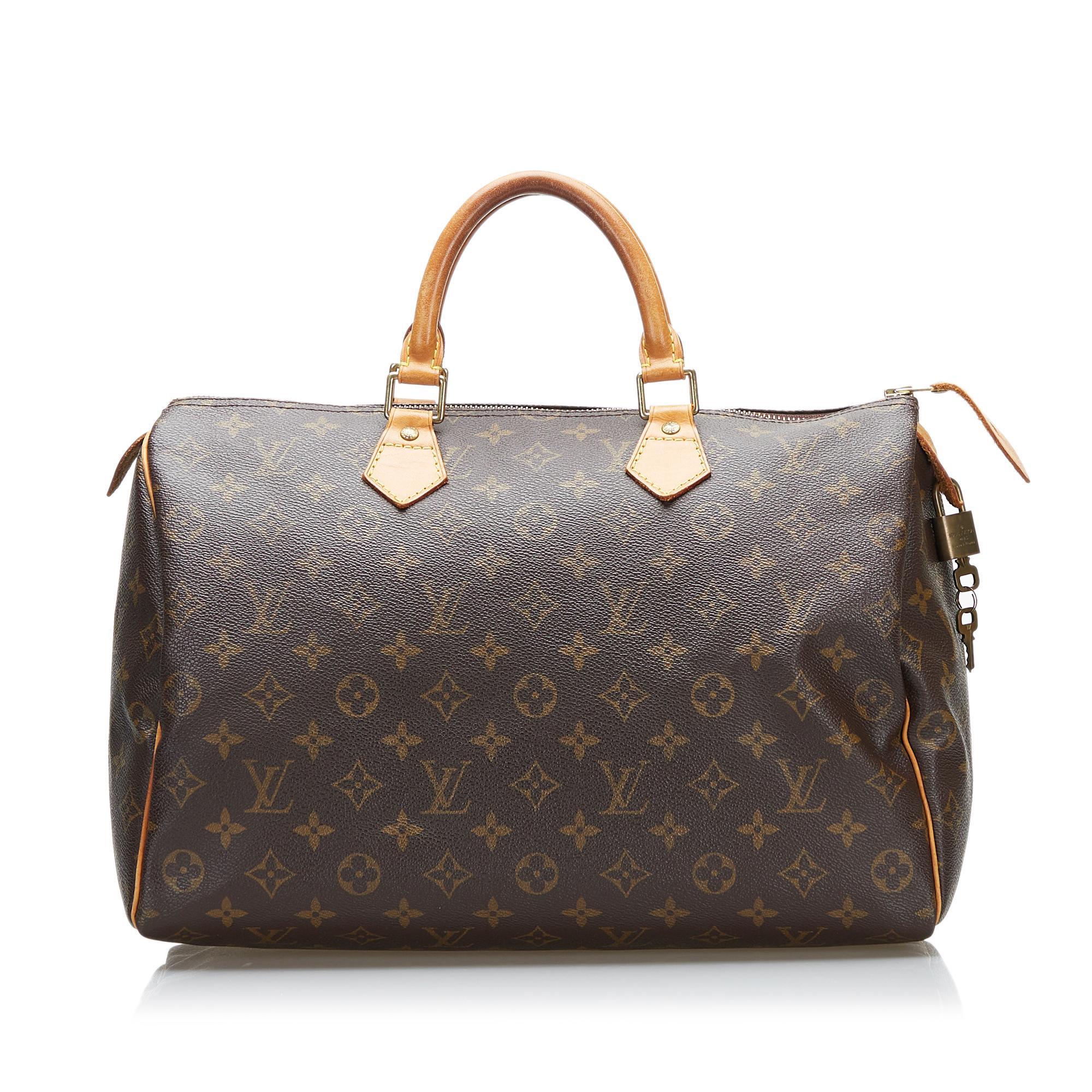 Louis Vuitton Monogram Speedy 35 (SHG-mcNS9U)