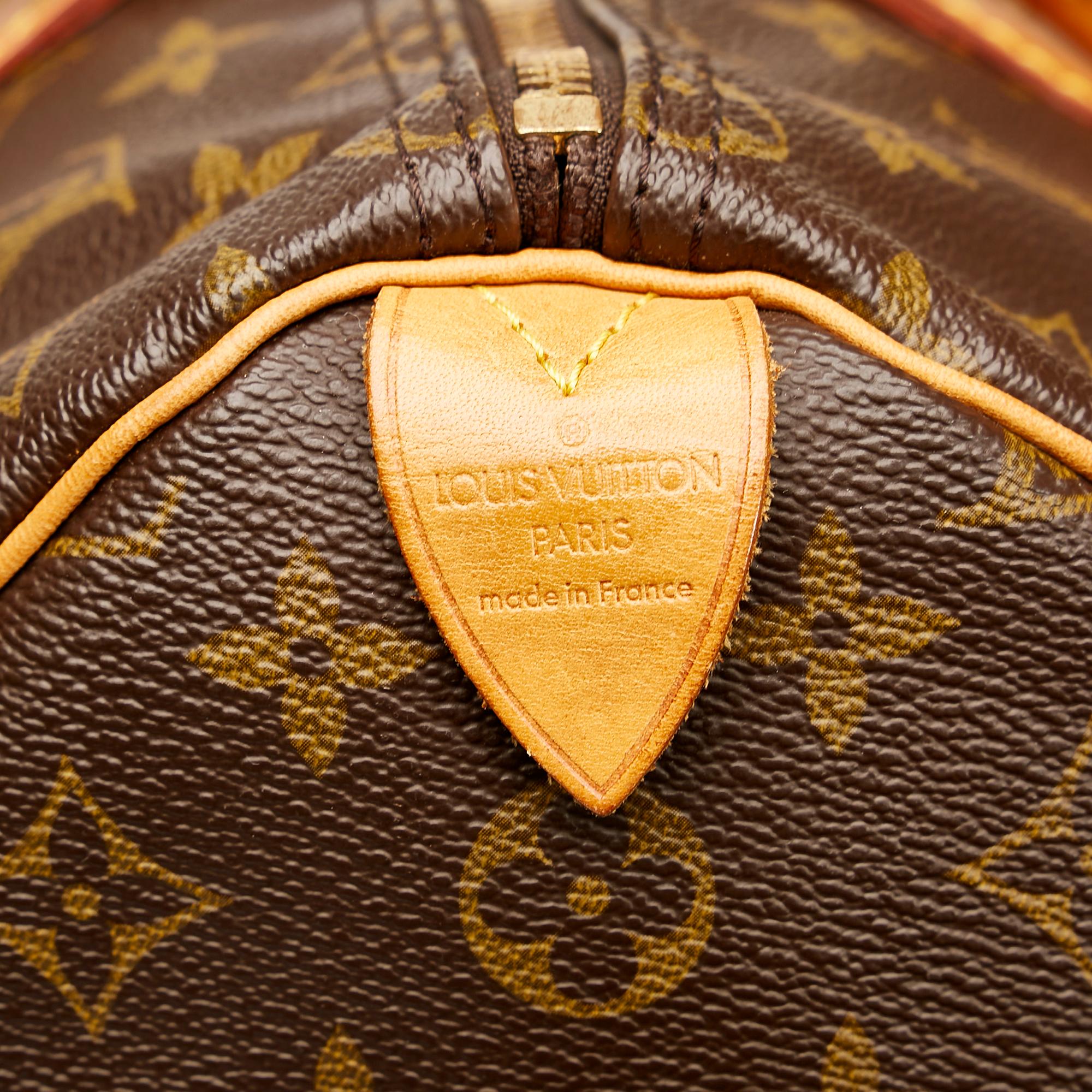 Louis Vuitton Monogram Speedy 35 (SHG-X7ICoy)