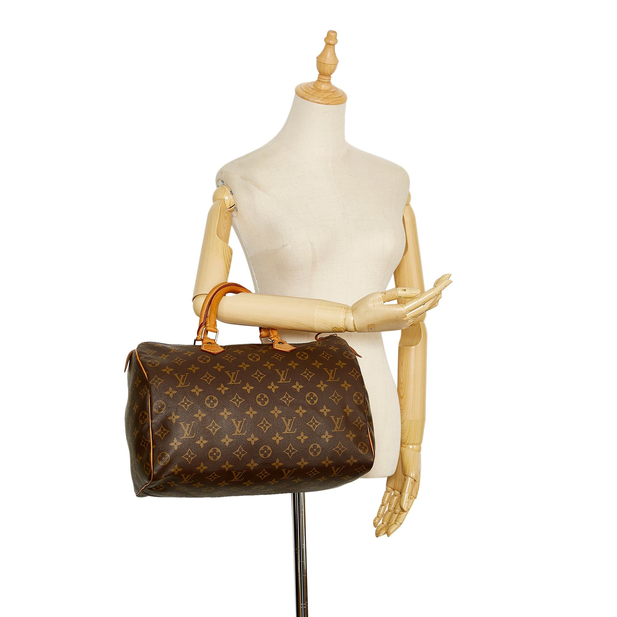 Louis Vuitton Monogram Speedy 35 (SHG-X7ICoy)