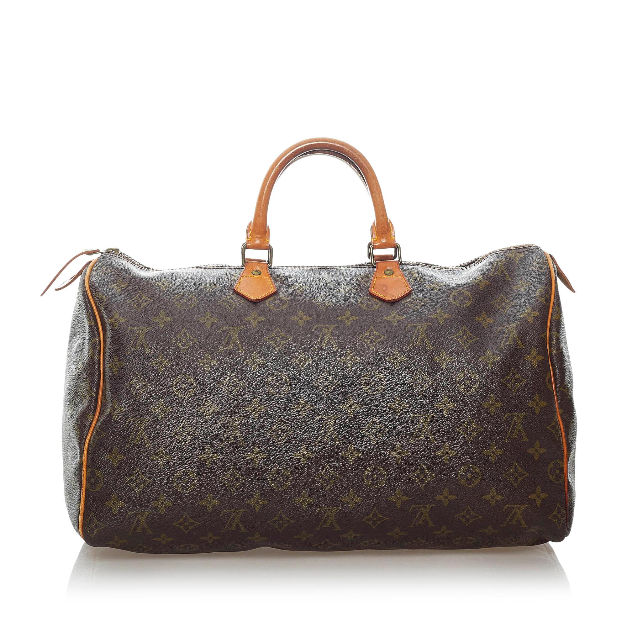 Louis Vuitton Monogram Speedy 40 (SHG-32769)