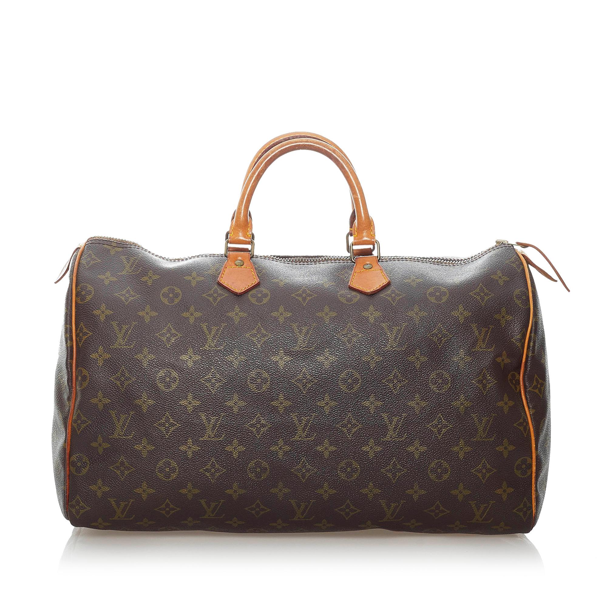Louis Vuitton Monogram Speedy 40 (SHG-32769)