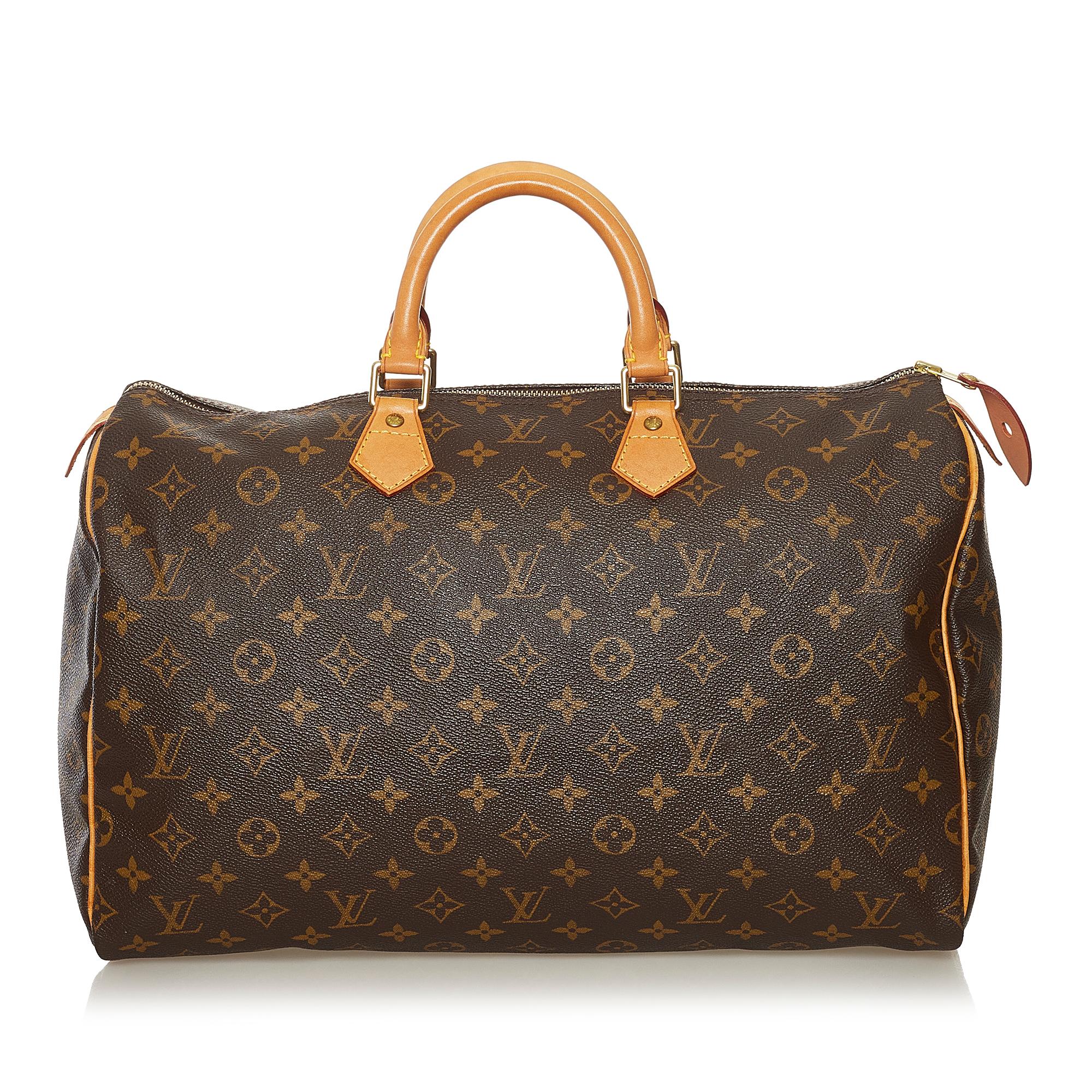 Louis Vuitton Monogram Speedy 40 (SHG-35825)