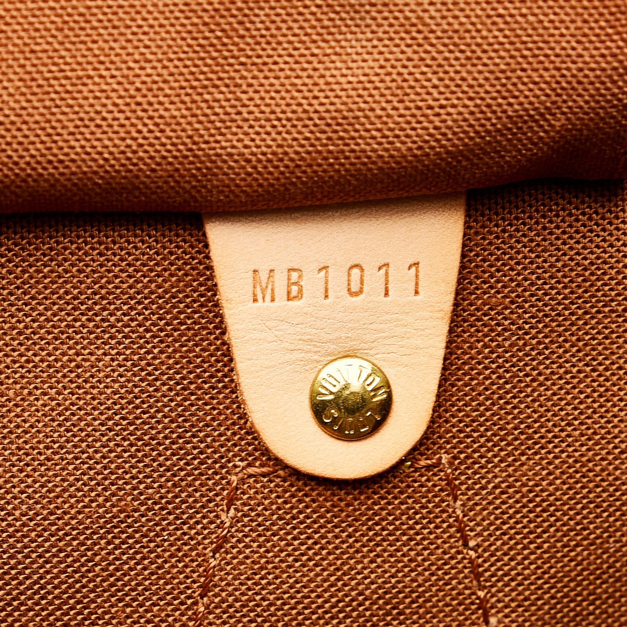 Louis Vuitton Monogram Speedy 40 (SHG-36246)