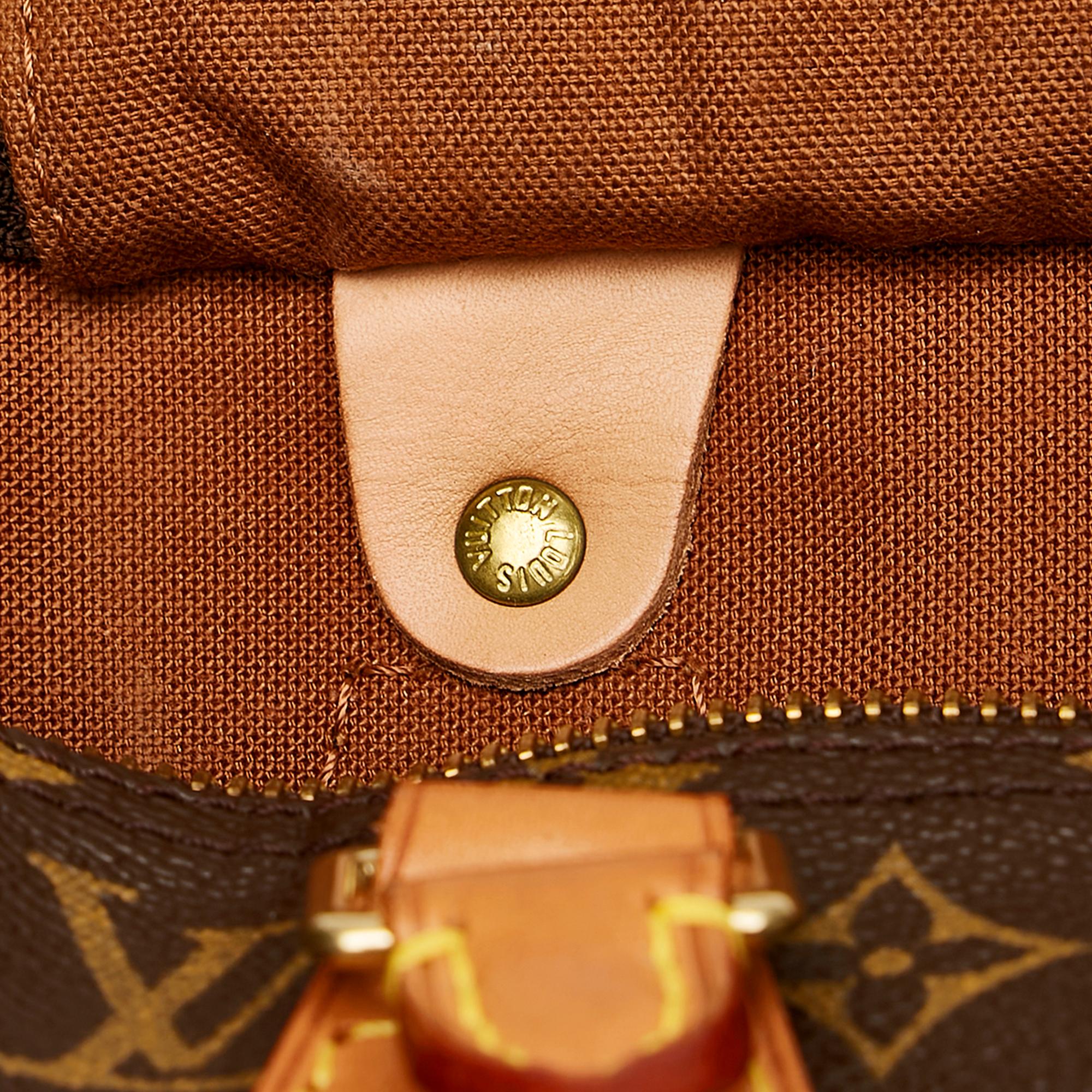 Louis Vuitton Monogram Speedy 40 (SHG-37856)