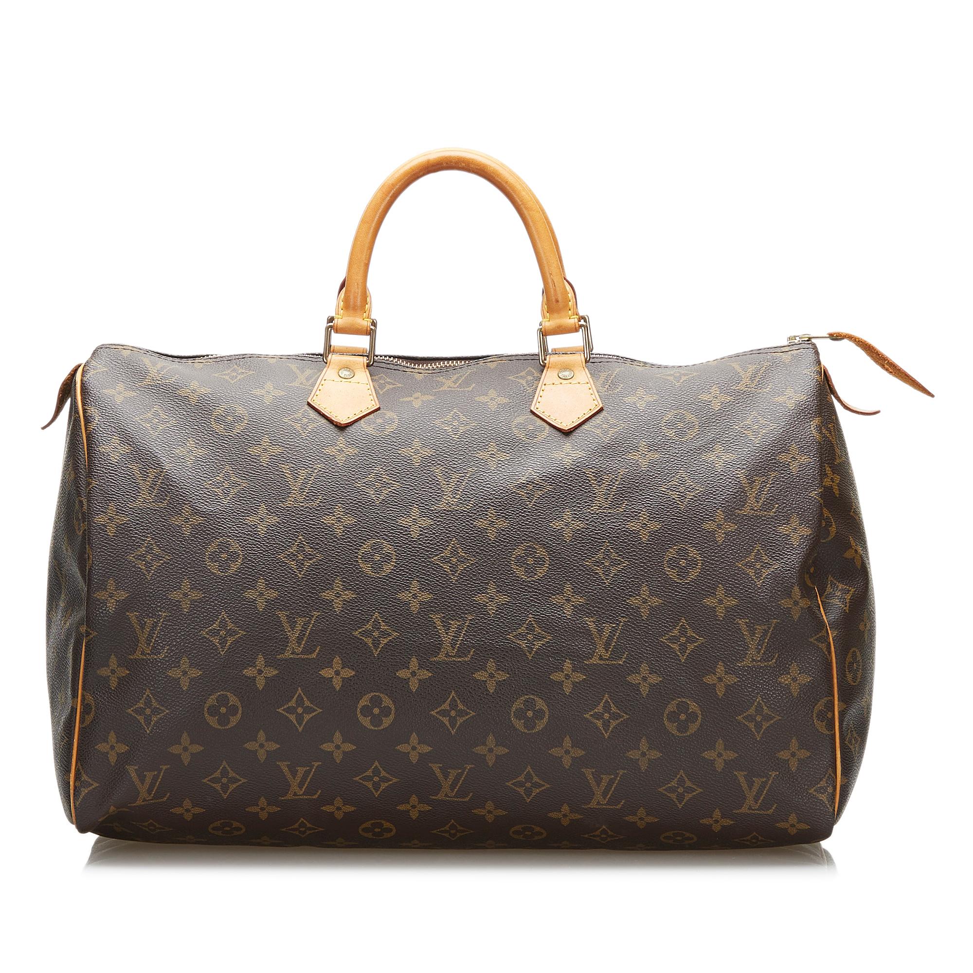 Louis Vuitton Monogram Speedy 40 (SHG-zmNFXR)