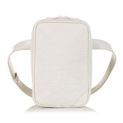 Louis Vuitton Monogram Taurillon Utility Side Belt Bag (SHG-0fvhtN