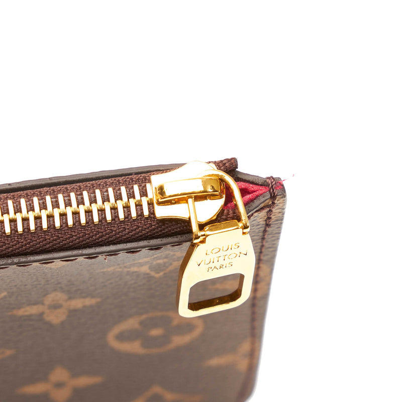 Louis Vuitton NeoNoe Handbag Leather and Monogram Teddy Shearling