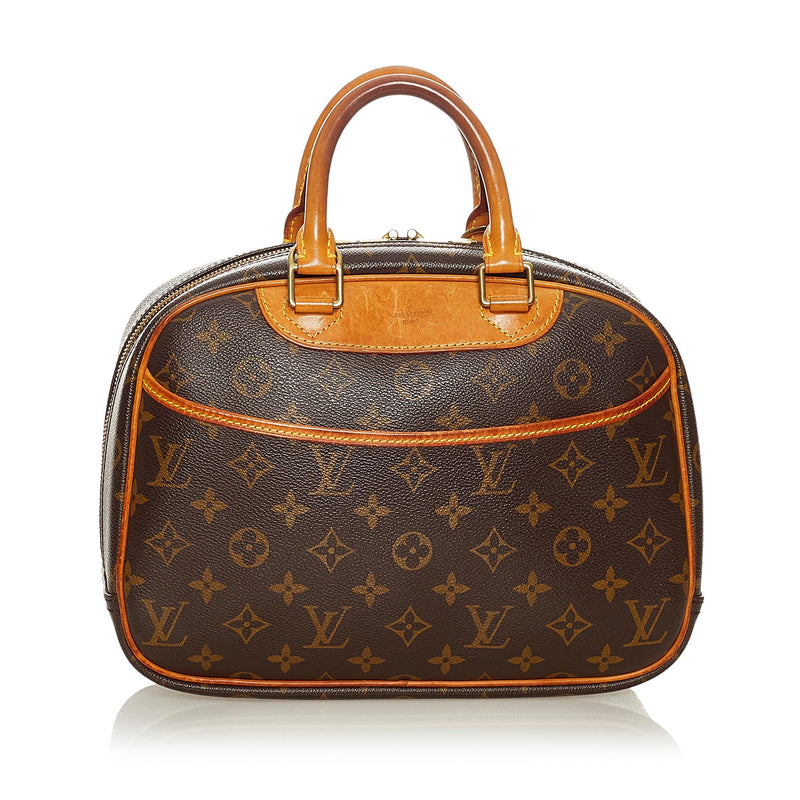 Louis Vuitton Trouville Monogram Canvas Top Handle Bag on SALE