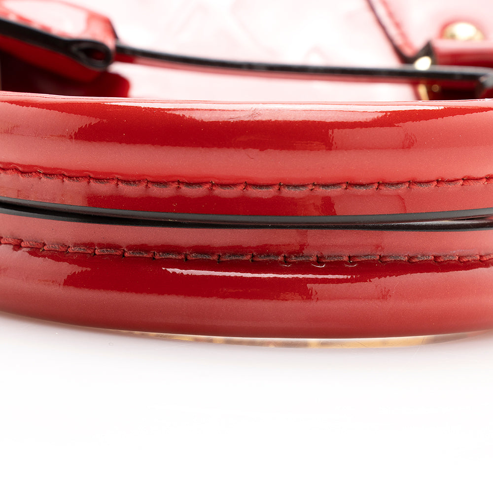 Louis Vuitton Monogram Vernis Alma BB Satchel (SHF-19150)