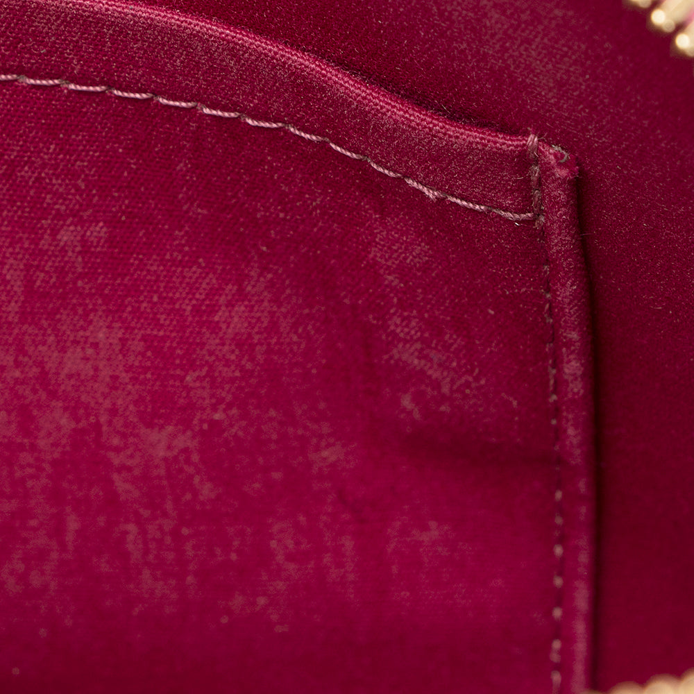 Louis Vuitton Monogram Vernis Alma BB Satchel (SHF-20801)